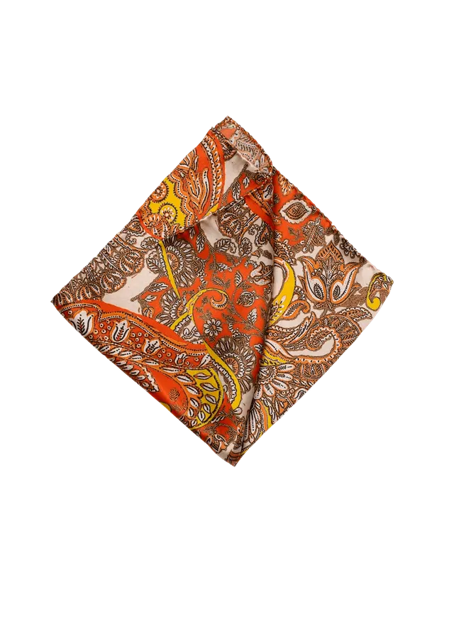Stefano Bemer Pochette S07 Seta Uomo