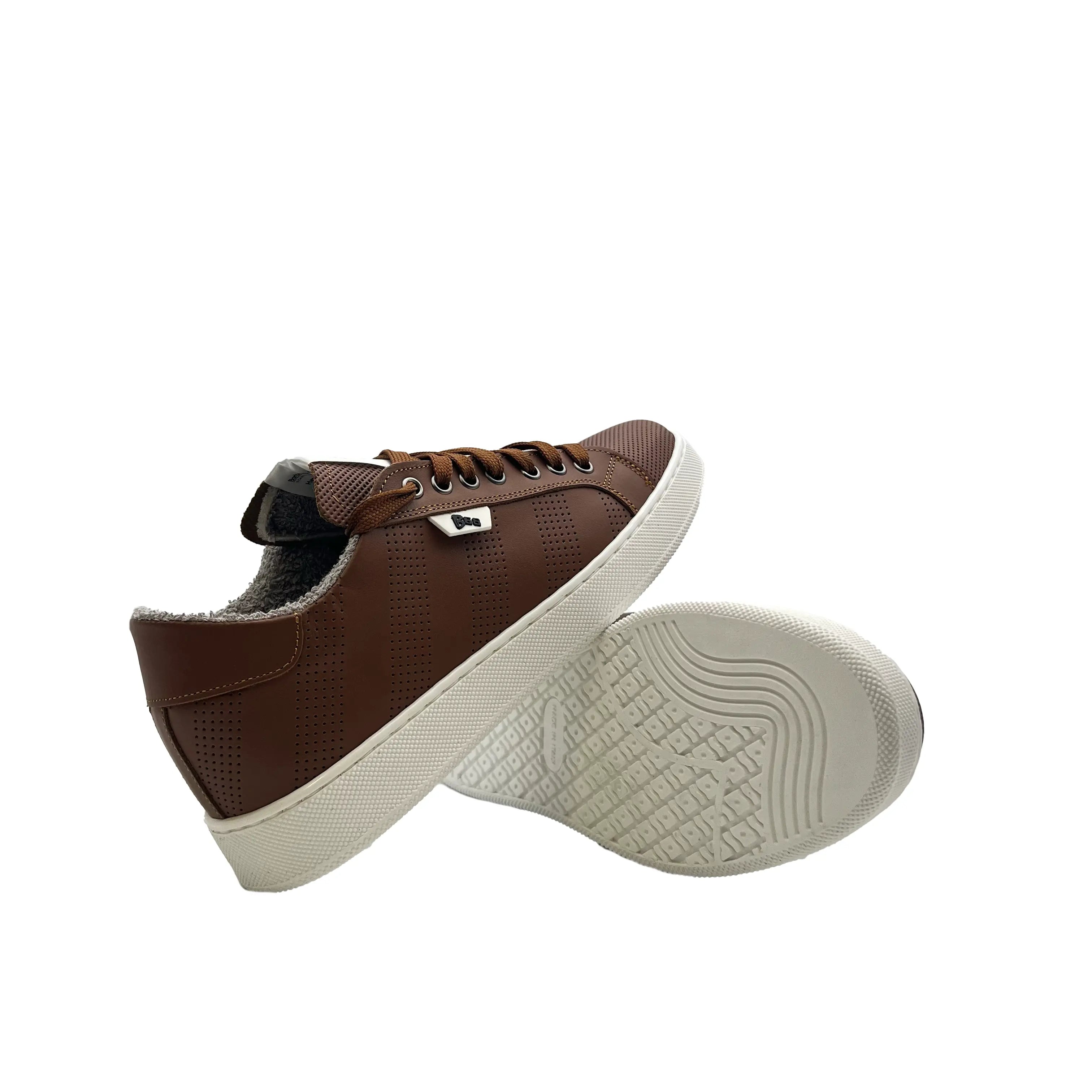 Sandro Barbera Hevo2 Cuir stringate uomo cuoio microforata