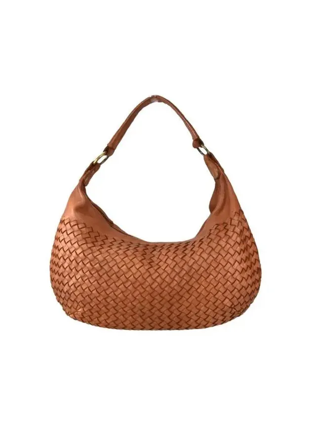 Sandro Barbera & Figli BAGE49854 borsa cuoio intrecciata