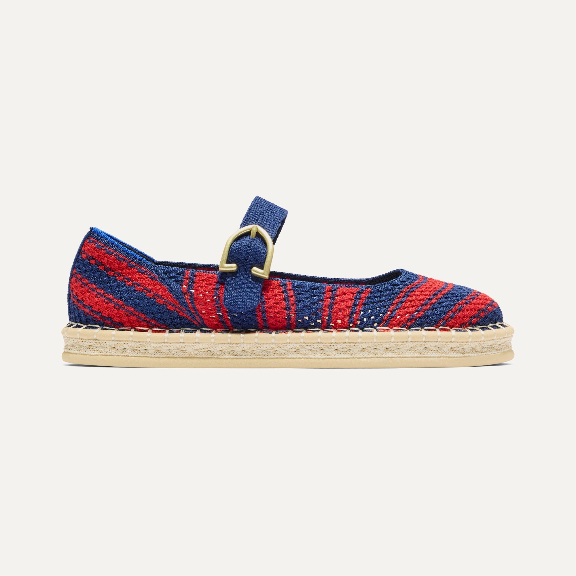 Rothy's The Espadrille Mary Jane ballerine Cherry Tide canapa