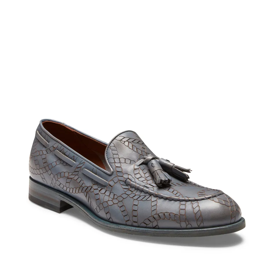 F.lli Rossetti Brera 15161 mocassino uomo jeans pelle