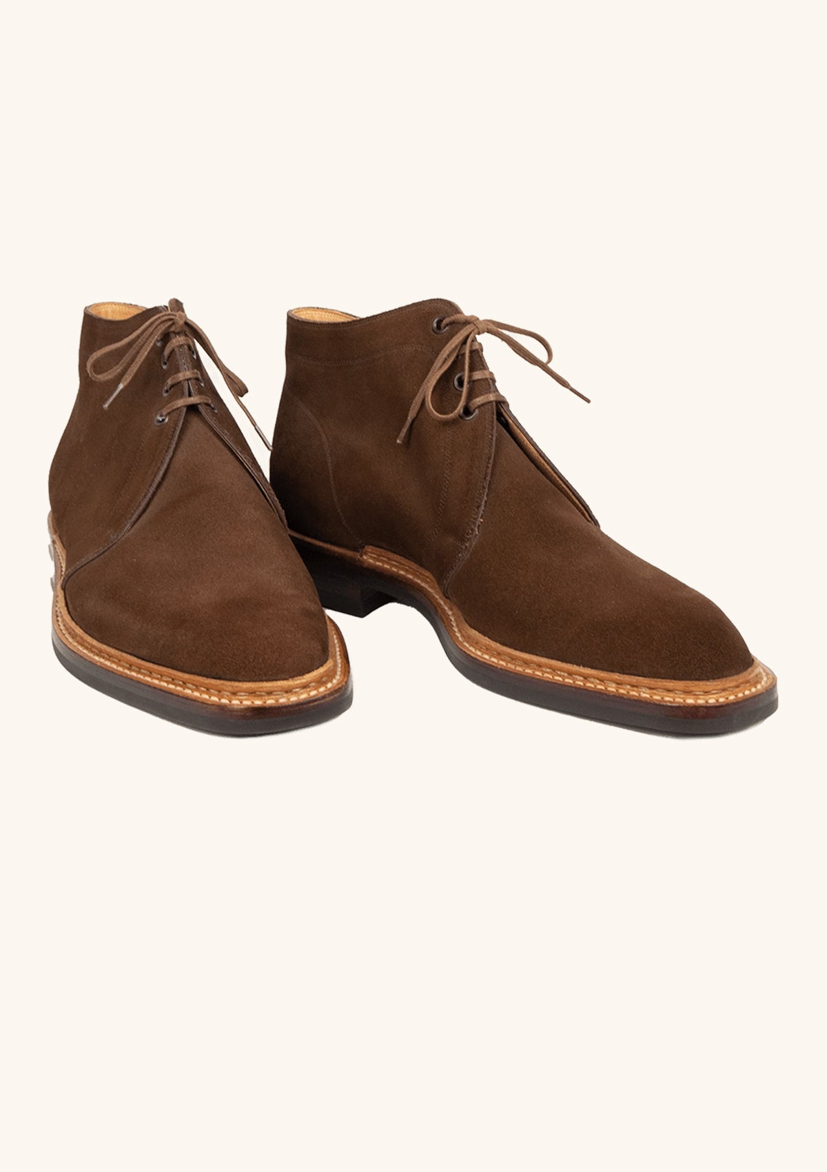 Stefano Bemer Boots chukka scamosciato marrone