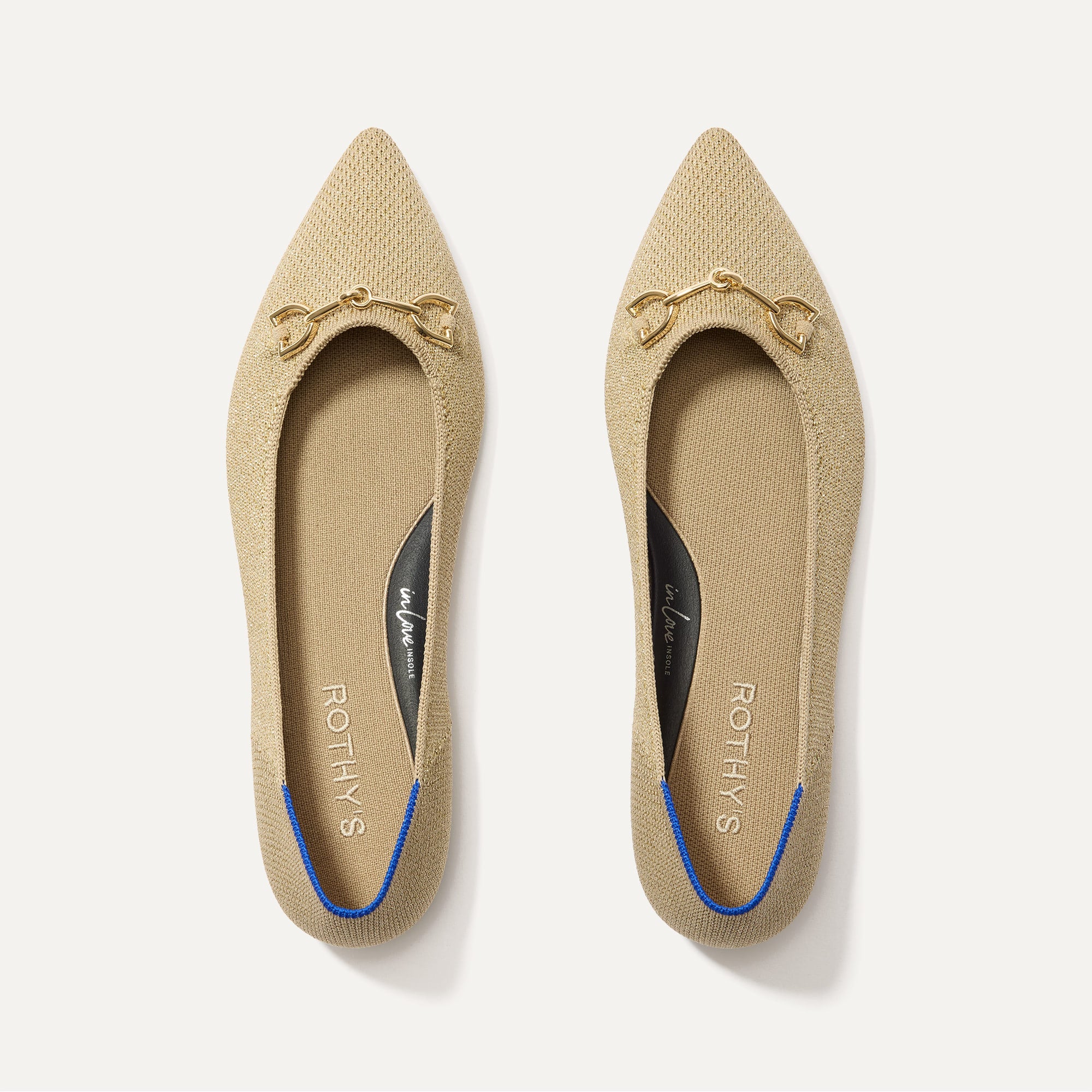 Rothy's Double Bit Point II ballerine Black punta affusolata