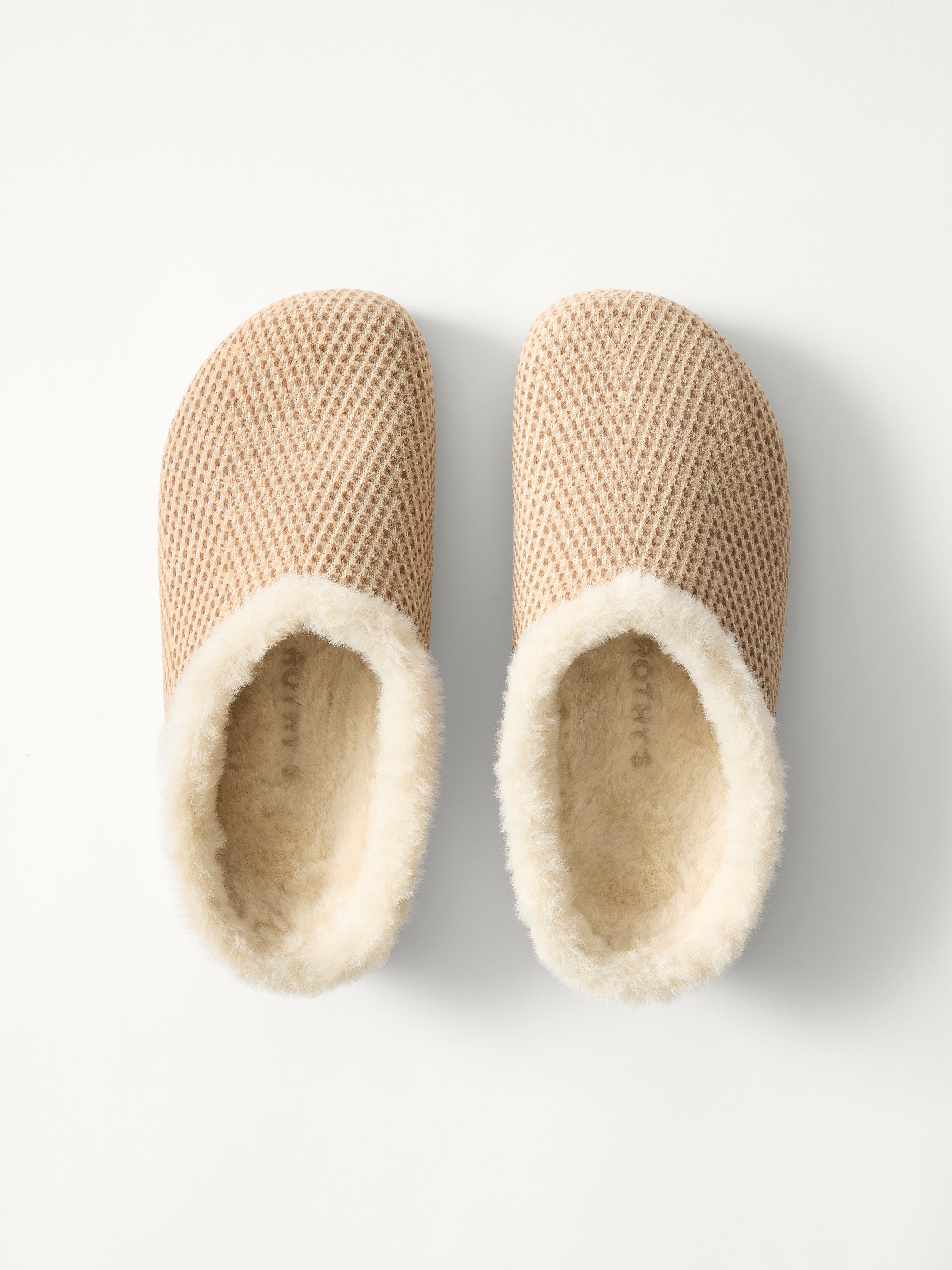 Rothy's Clogs The Après Clog zoccoli Cream Herringbone foderati