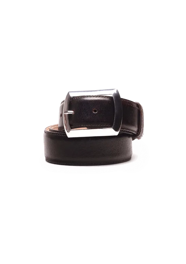 Stefano Bemer Belts BELT00SB01 Cintura pelle marrone 3,5 cm
