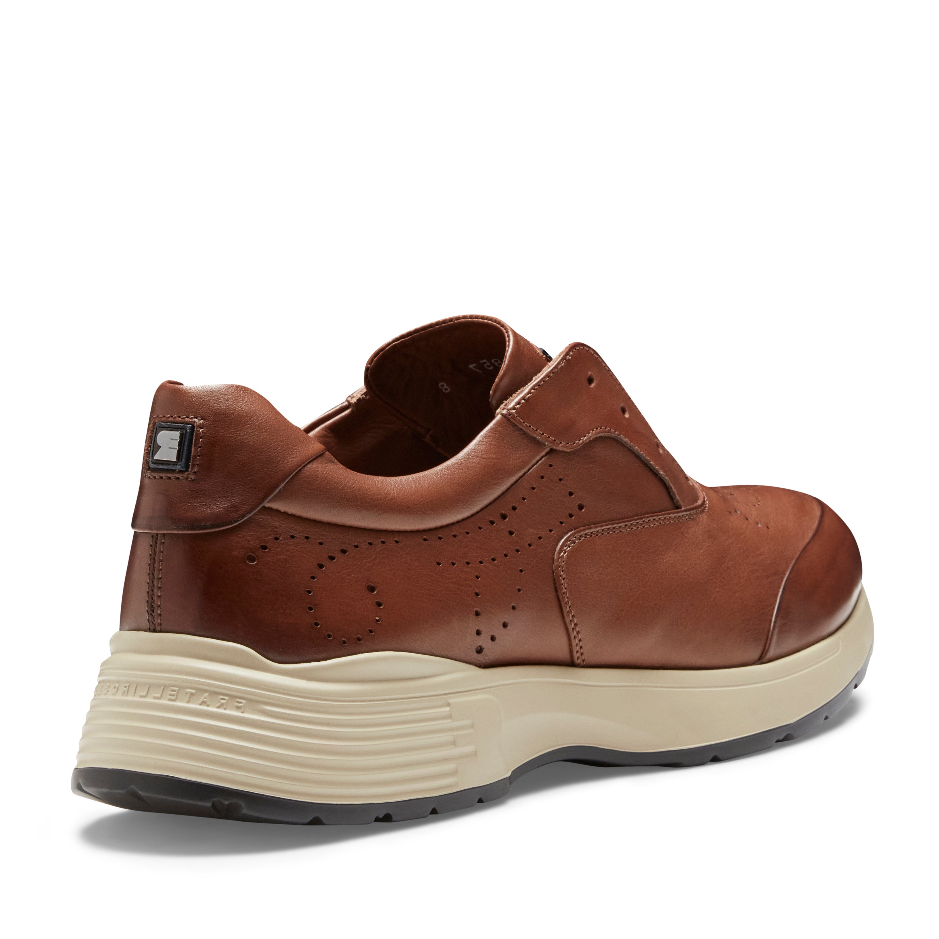 F.lli Rossetti One 47551 sneaker pelle uomo mandorla