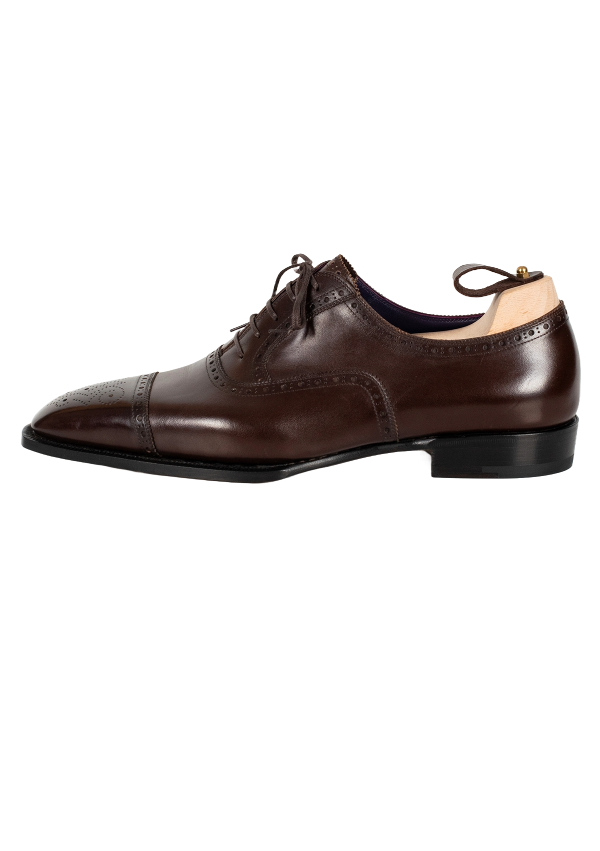 Stefano Bemer T6373 Oxford Pelle Marrone Brogue