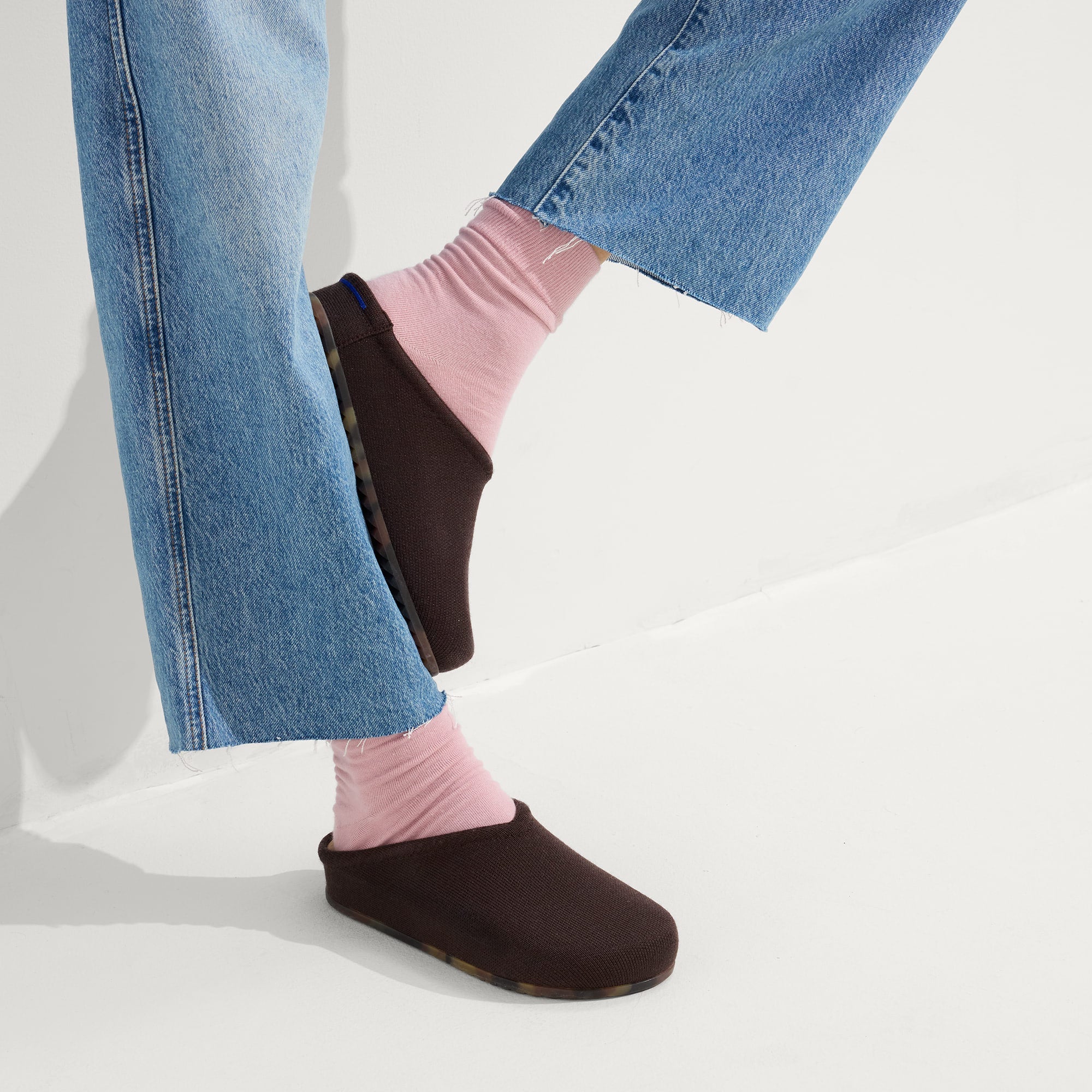 Rothy's The Casual Clog zoccoli castagna plantare comodo