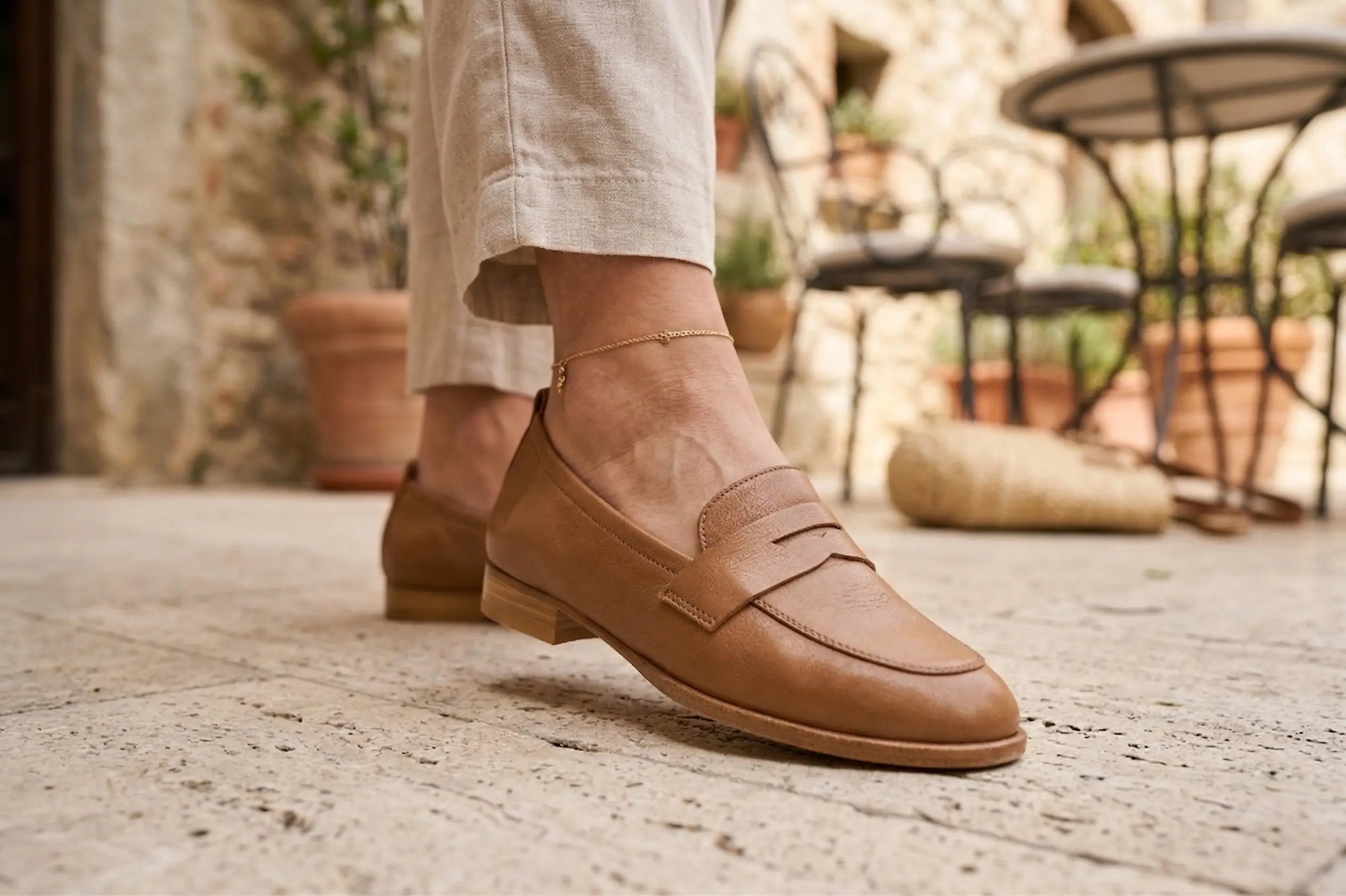 Sandro Barbera & Figli 03B mocassini donna cuoio pelle