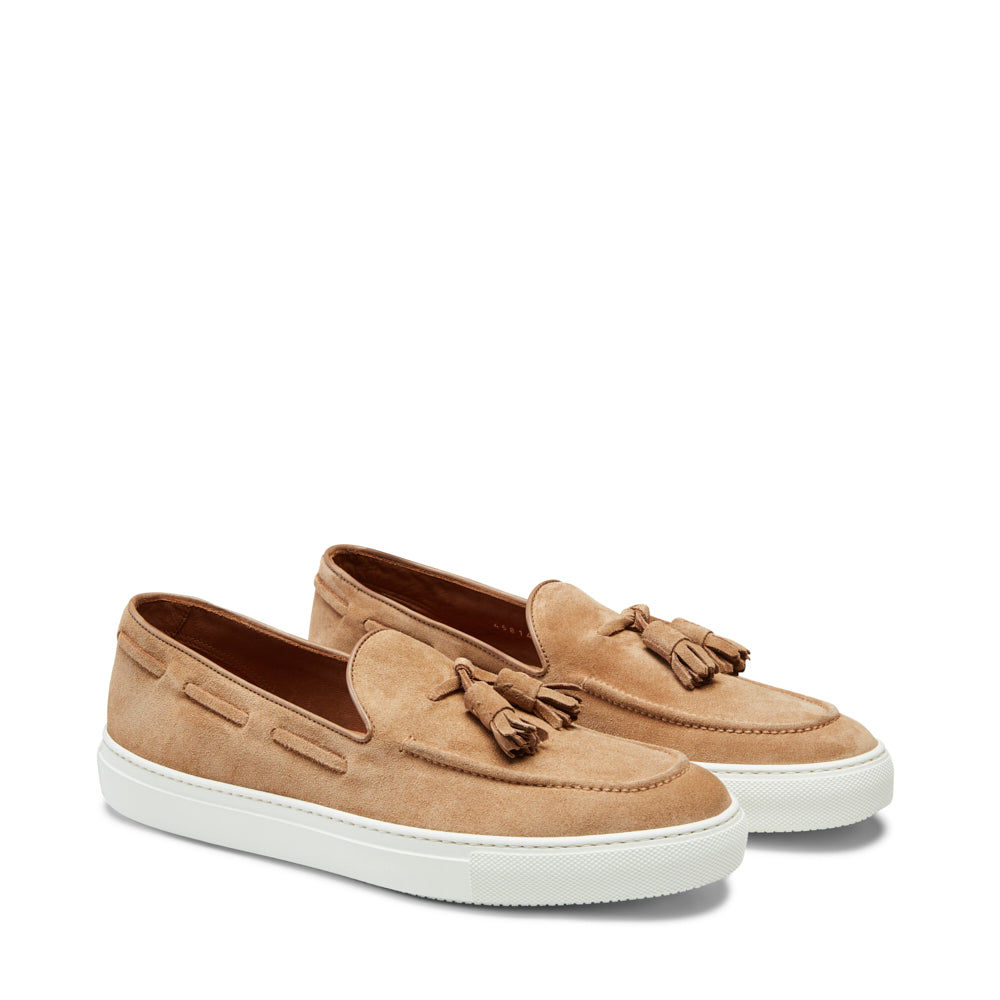 F.lli Rossetti 45814 Sneaker Brera Sport suede beige uomo