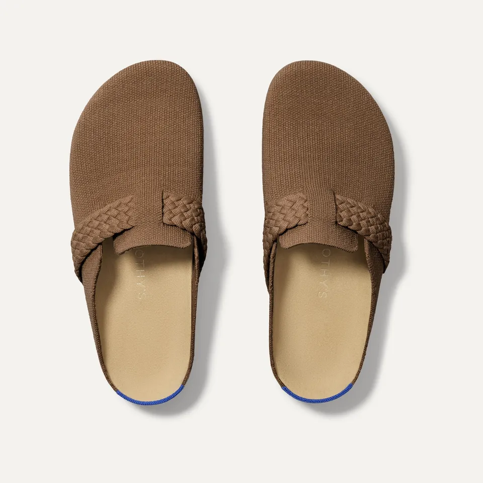 Rothy's The Braid Clog zoccoli donna Acorn marrone
