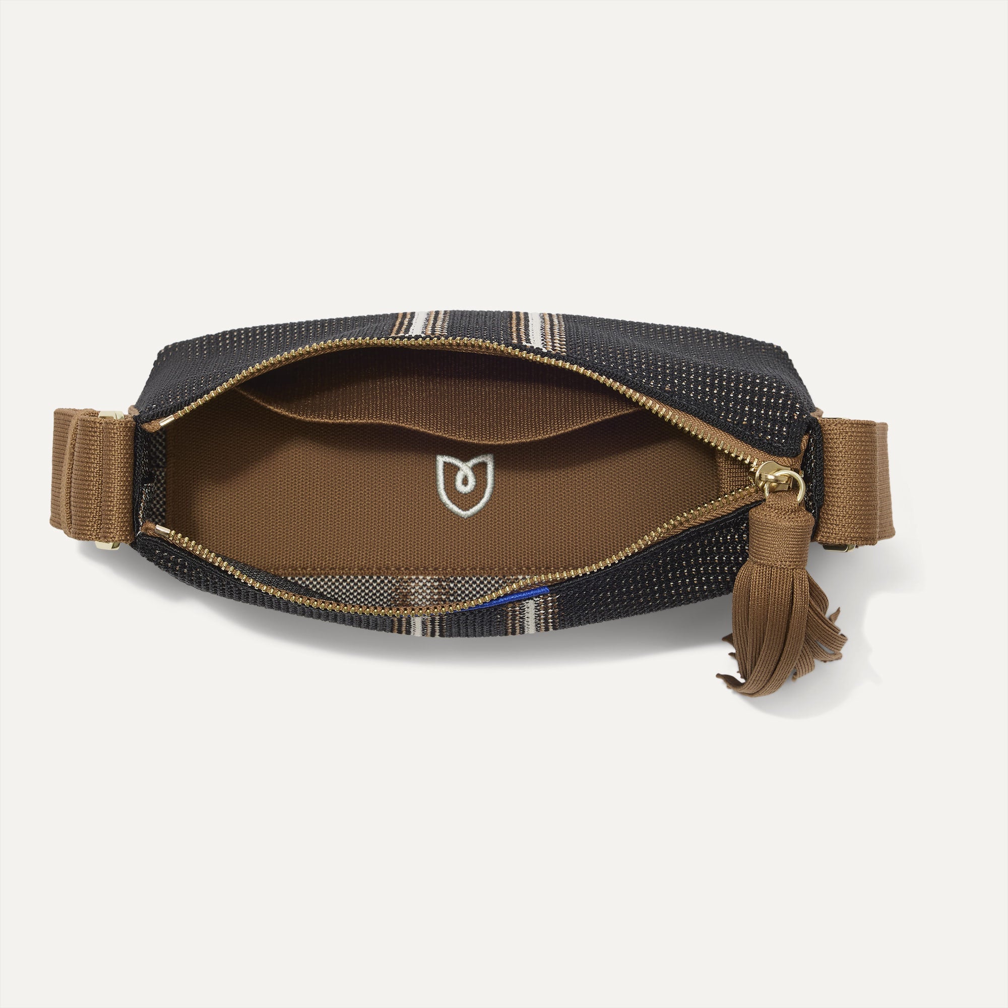 Rothy's The Casual Crossbody borsa a tracolla Coffee Market Stripe