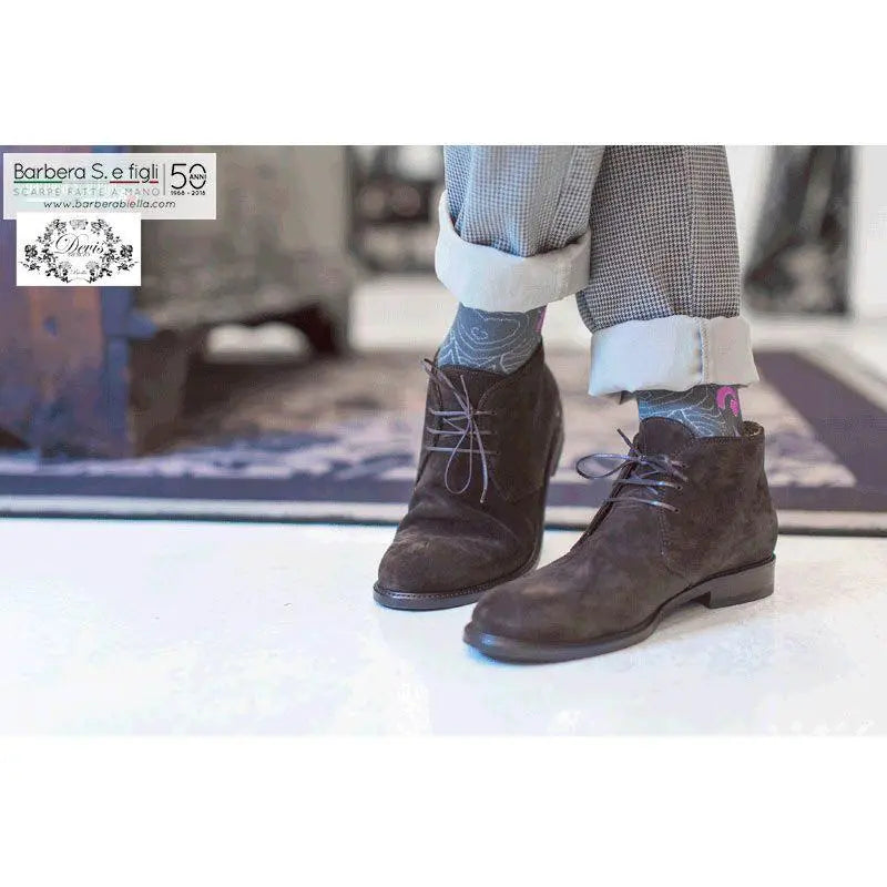 Sandro Barbera & Figli 424 Desert Boots polacchino moro