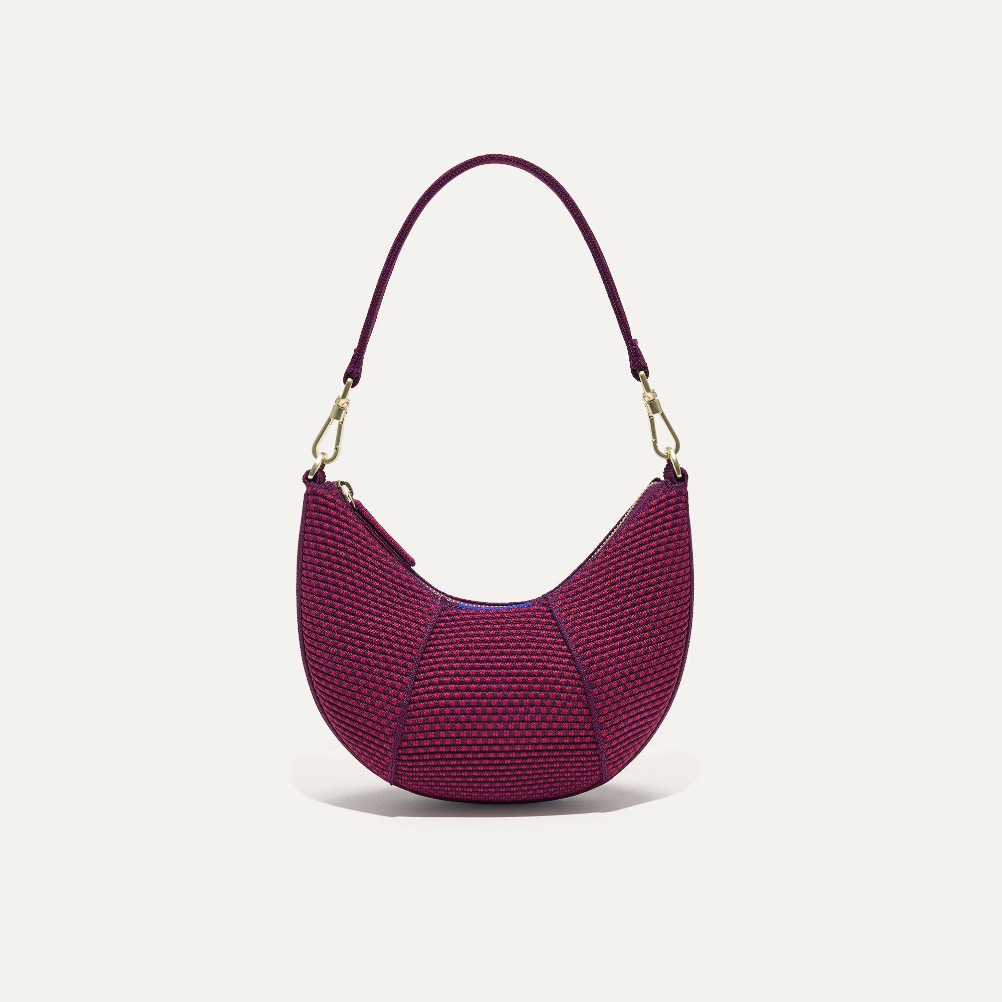 Rothy's Mini Crescent Borsa donna Beet piccola quotidiana