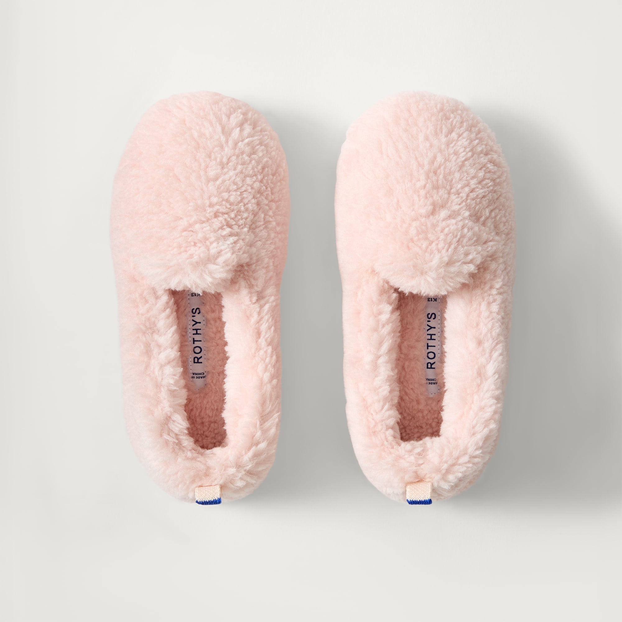 Rothy's Teddy Kids Slipper Pantofole bimbo Oat Milk calde