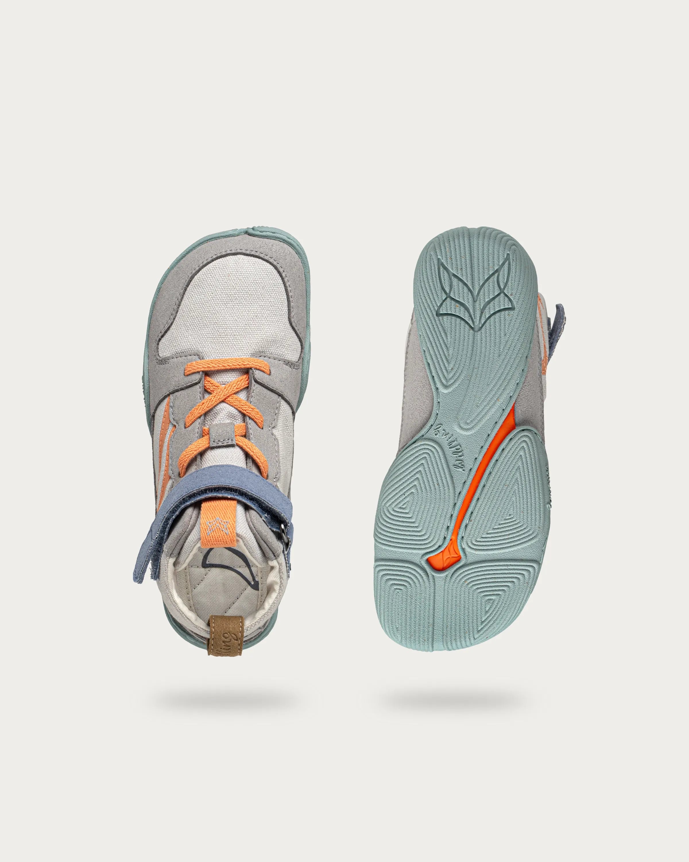Wildling Shoes Ino stone scarpe barefoot grigie EU 23-38