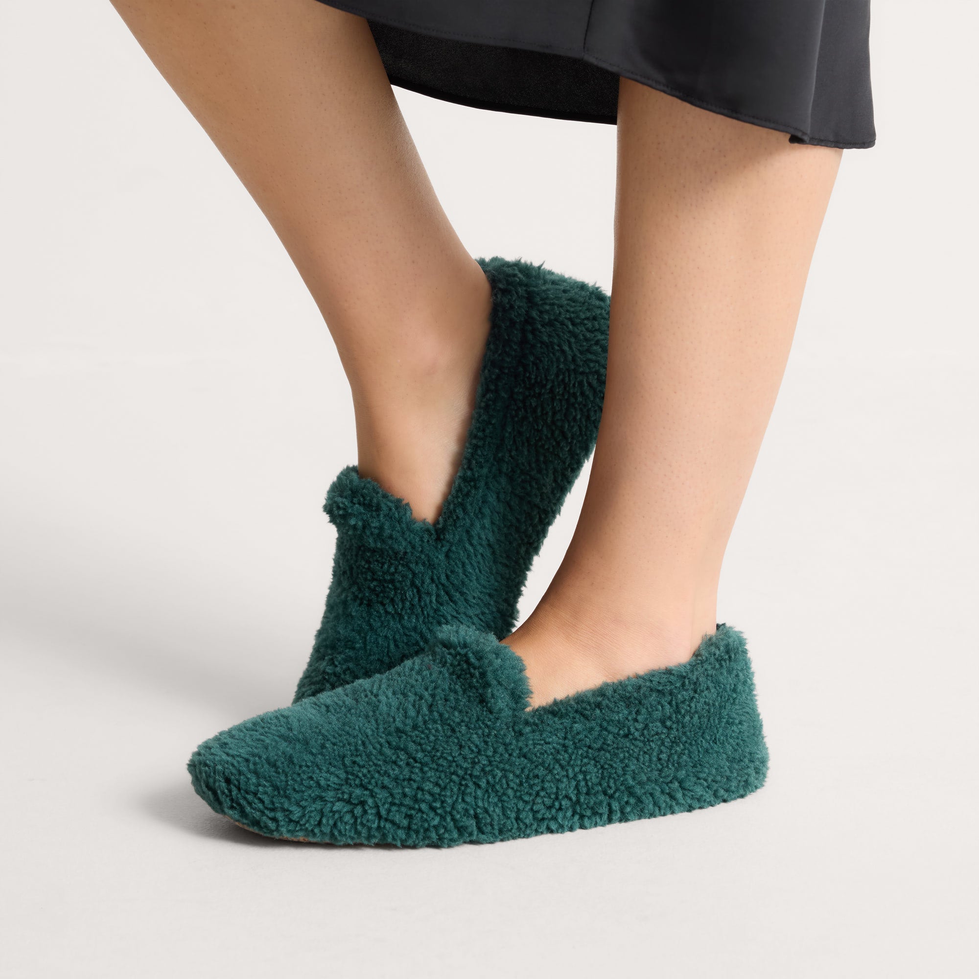 Rothy's The Teddy Slipper pantofole donna Rosemary verde