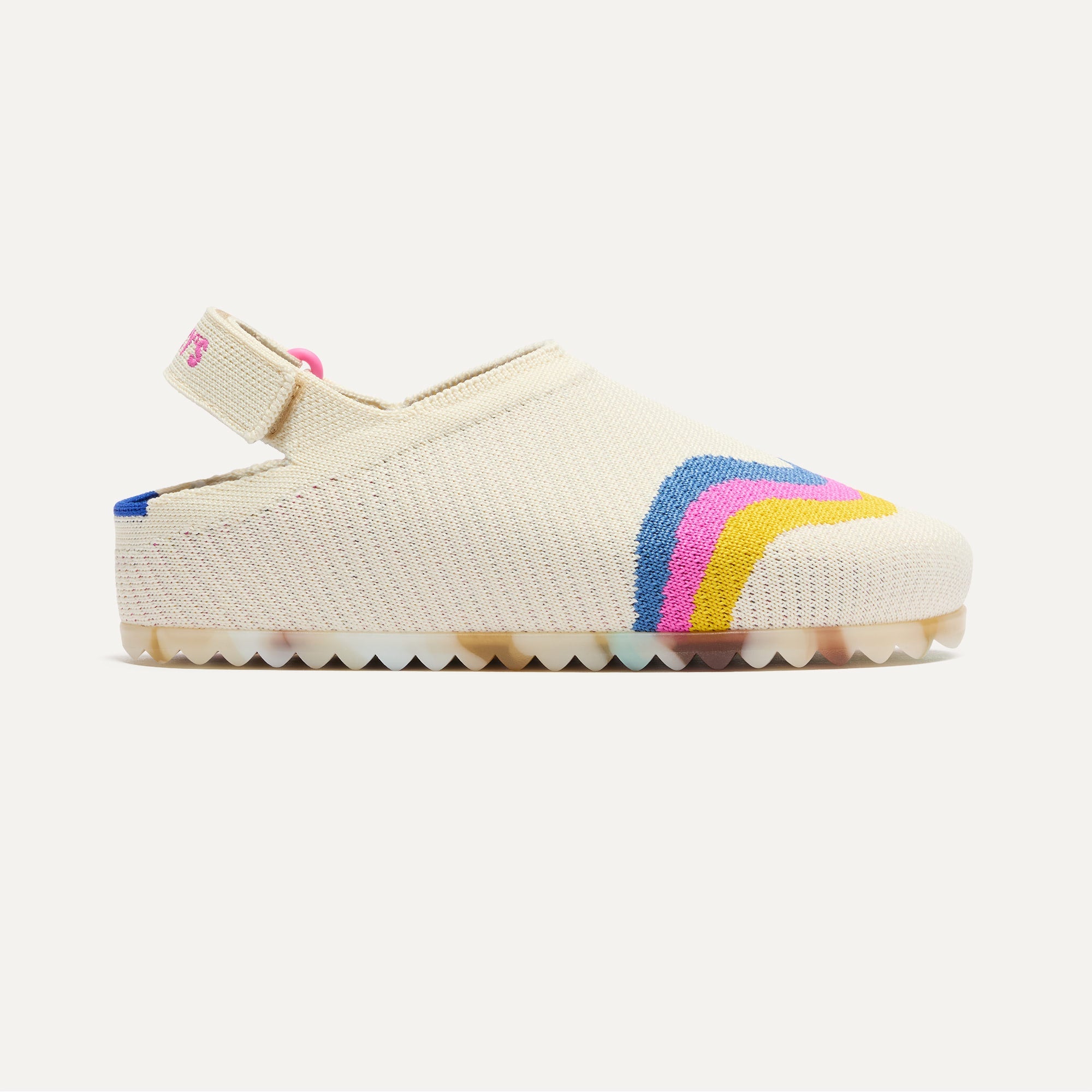Rothy's The Kids Clog zoccoli bimbo Retro Wave onde