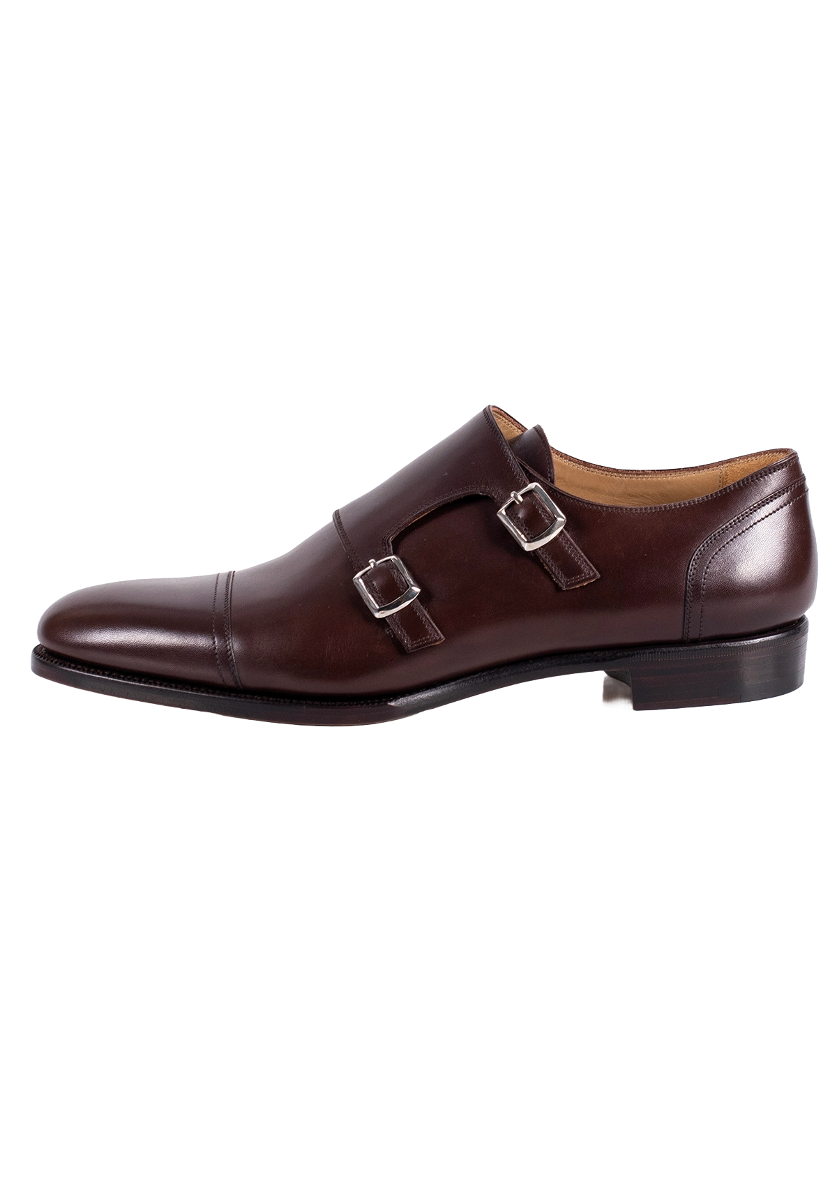 Stefano Bemer E2301 Double Monk Cioccolato Misura 44