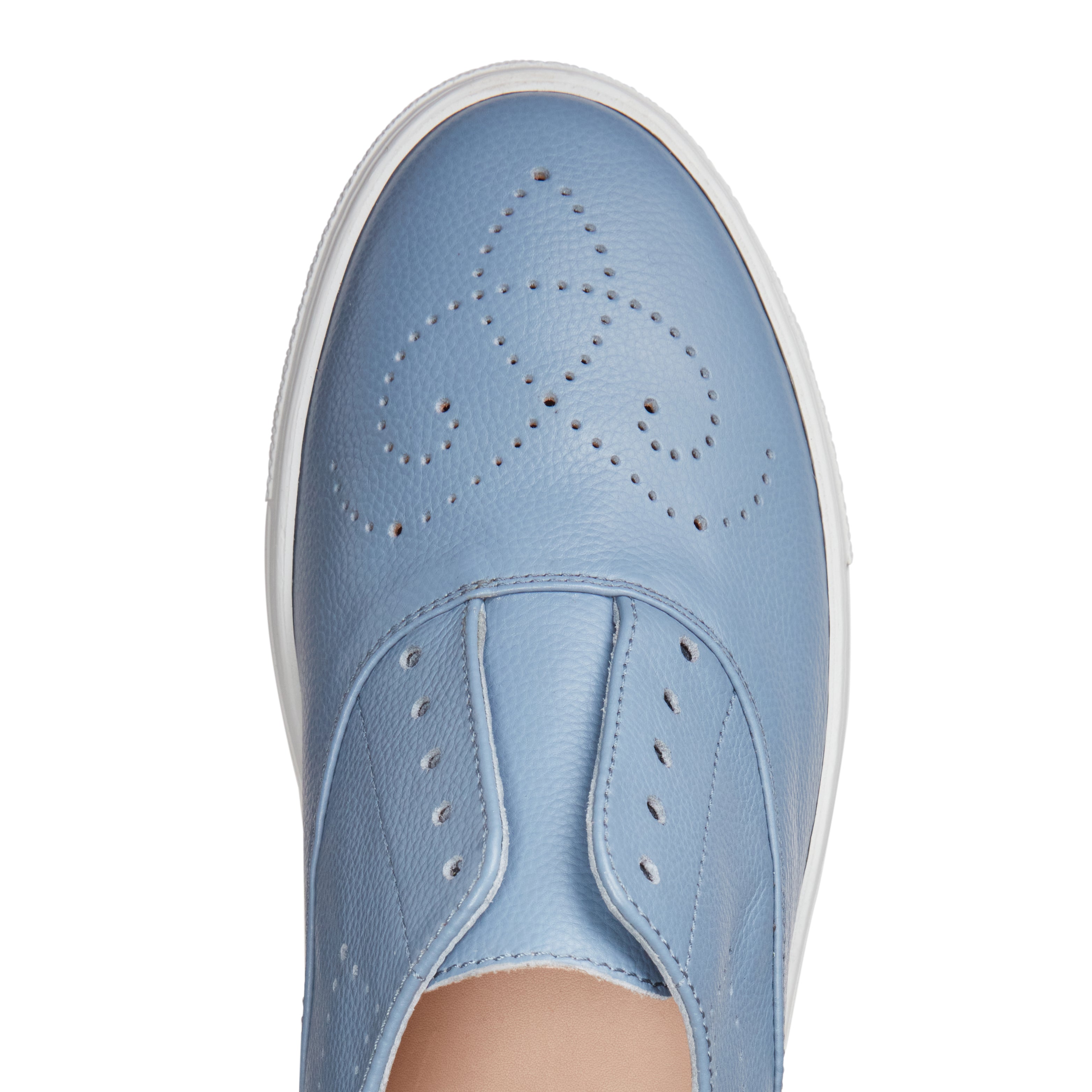 F.lli Rossetti 74709 Hobo Sport sneaker pelle azzurro