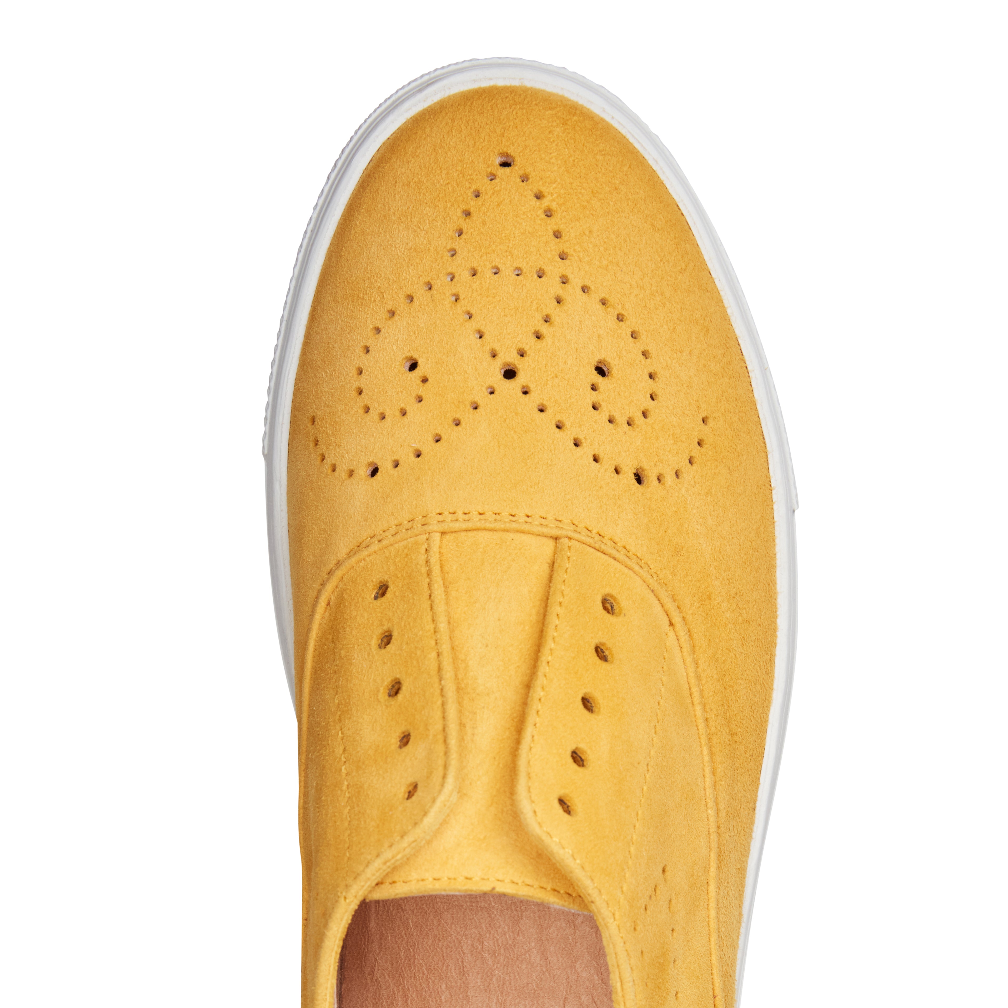 F.lli Rossetti Hobo Sport sneaker suede gialla donna