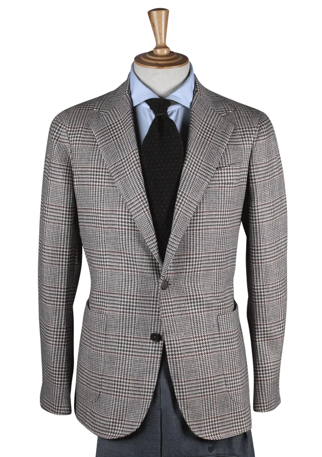Stefano Bemer Blazers SV2126 giacca lana quadri 50