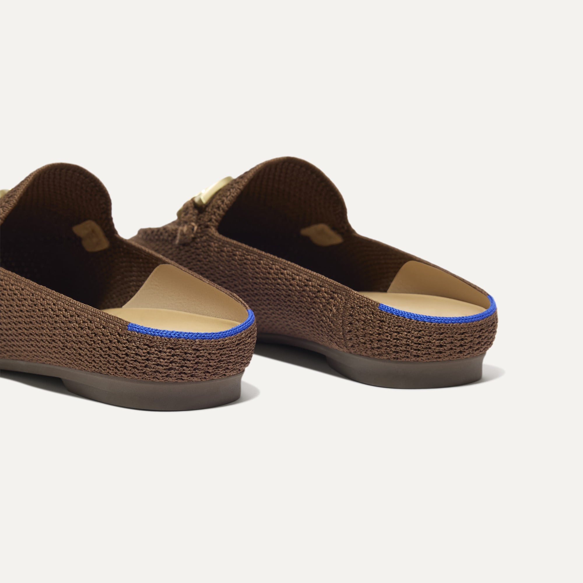 Rothy's The Double Bit Loafer Mule mocassini cannella rafia