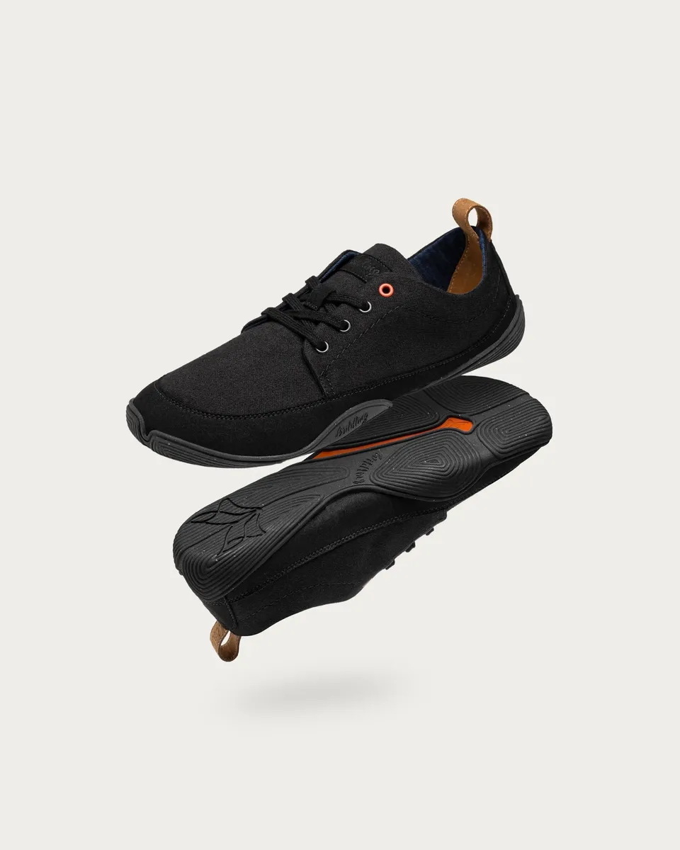 Wildling Fundo Black Scarpa Cotone Bio Nero EU 38