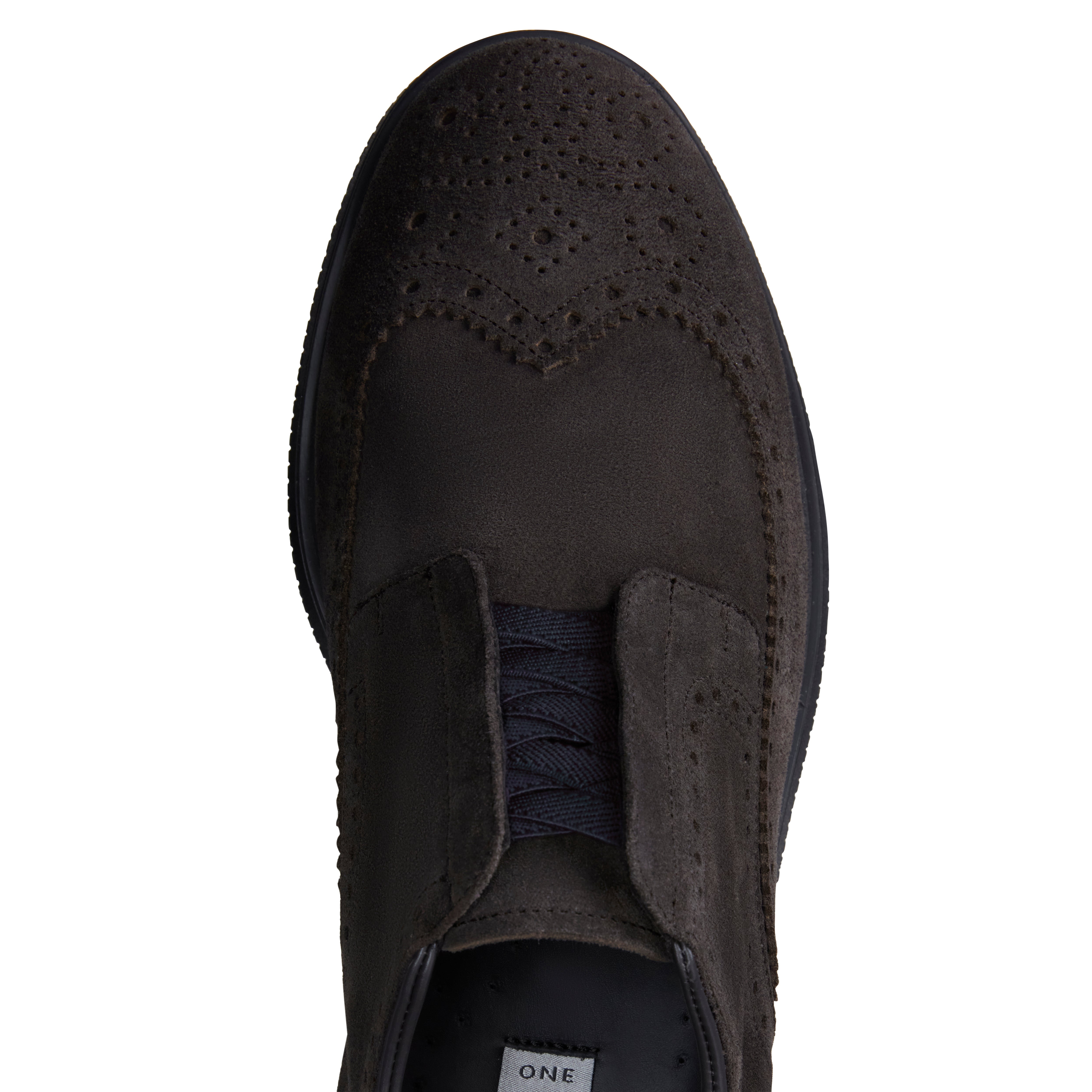 F.lli Rossetti 47508 derby uomo antracite suede brogue