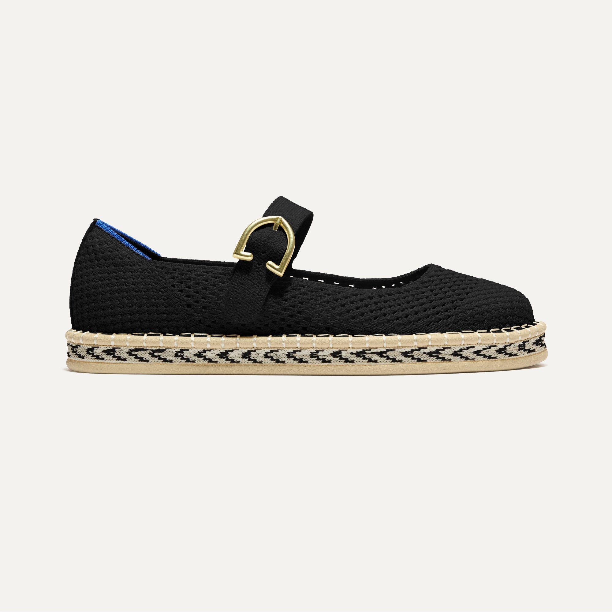 Rothy's The Espadrille Mary Jane ballerine Black canapa