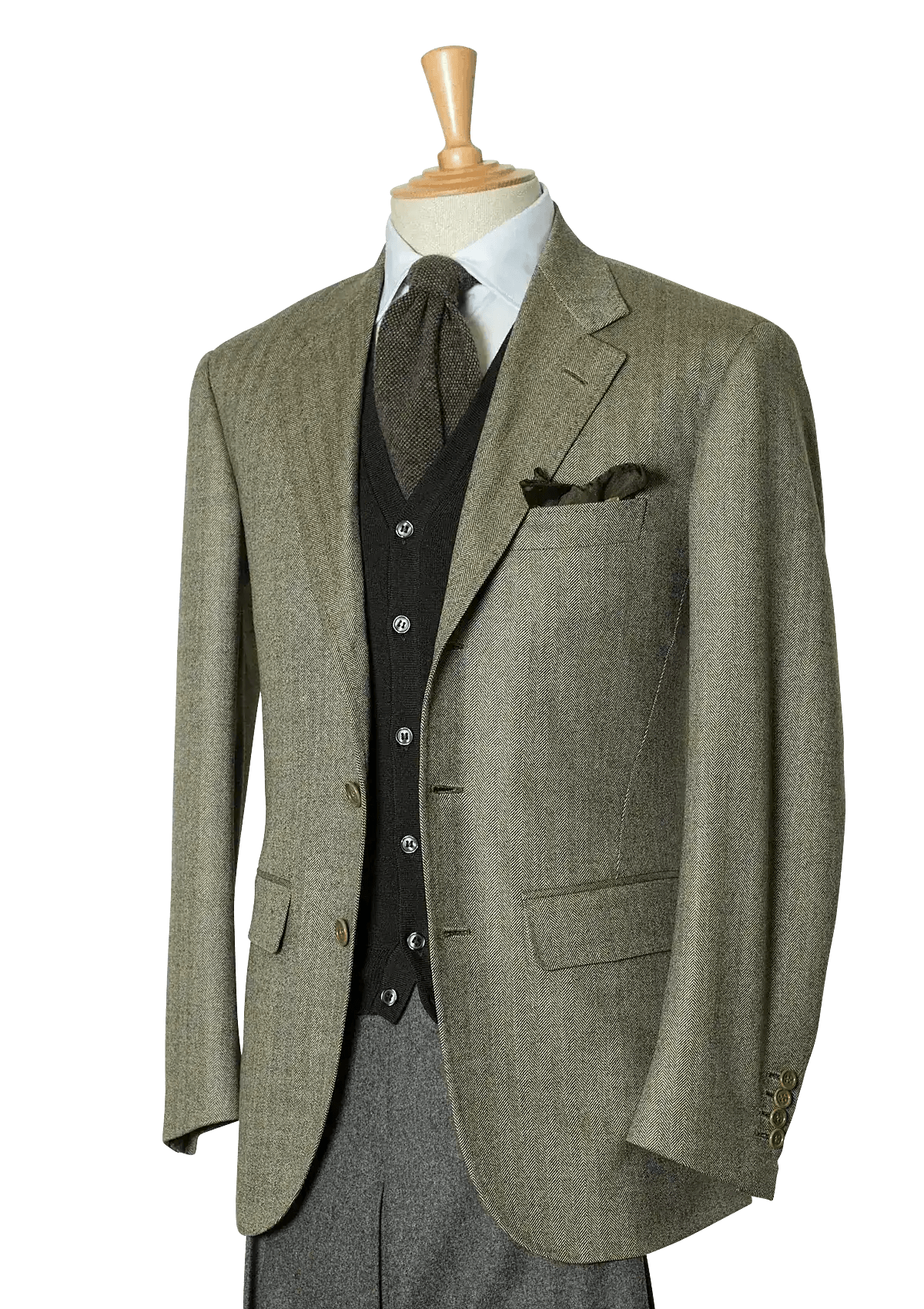 Stefano Bemer Blazers SV2018 giacca lana spigata salvia