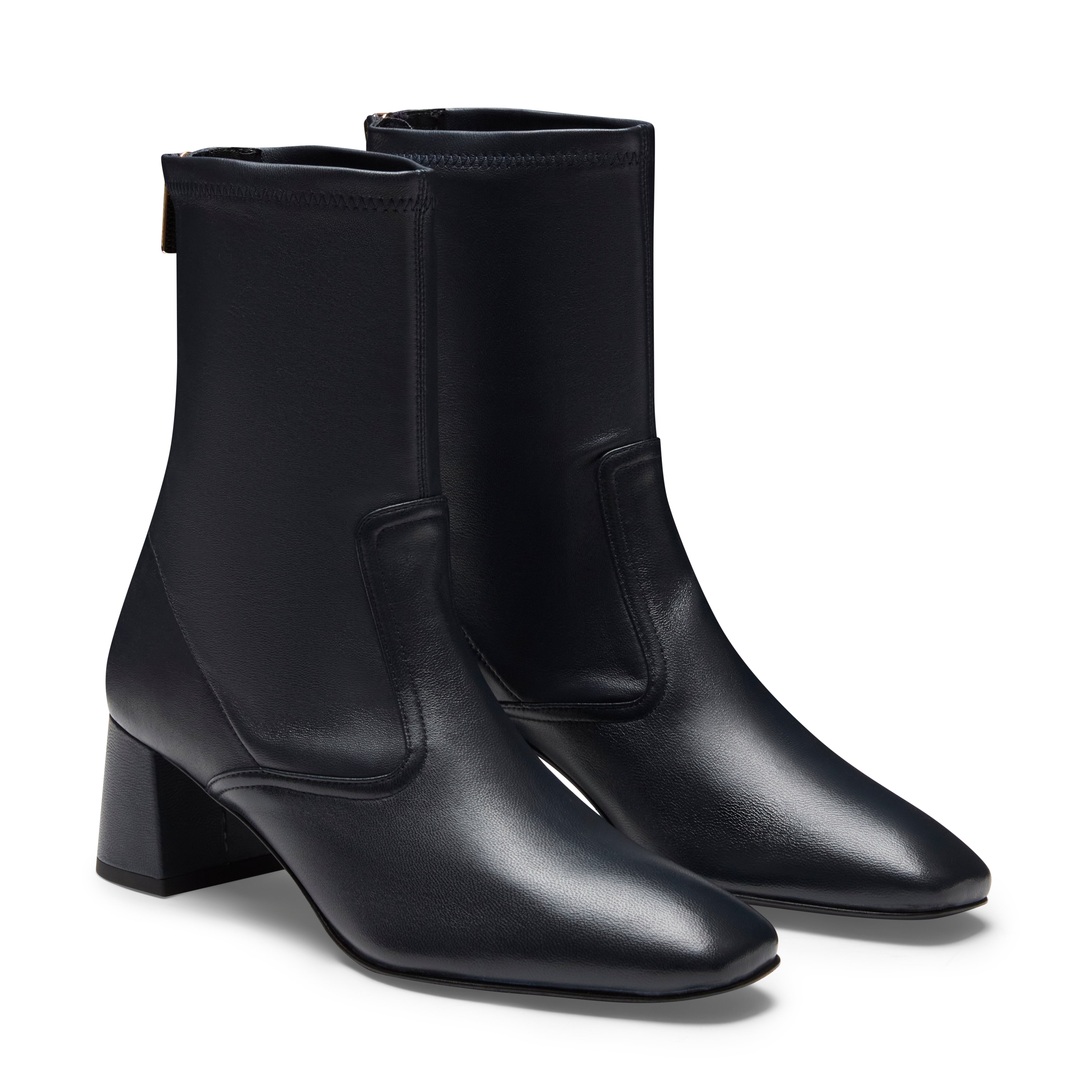 F.lli Rossetti 68326 stivaletto donna marine pelle tacco 50