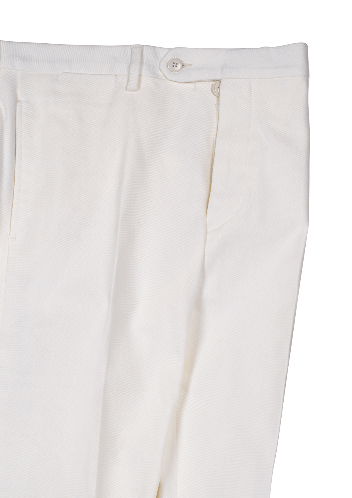 Stefano Bemer SV3059 pantaloni bianchi cotone 50