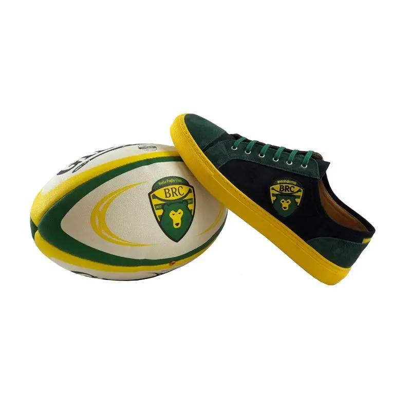 Sandro Barbera Biella Rugby Sneaker Uomo Gialle Scamosciate