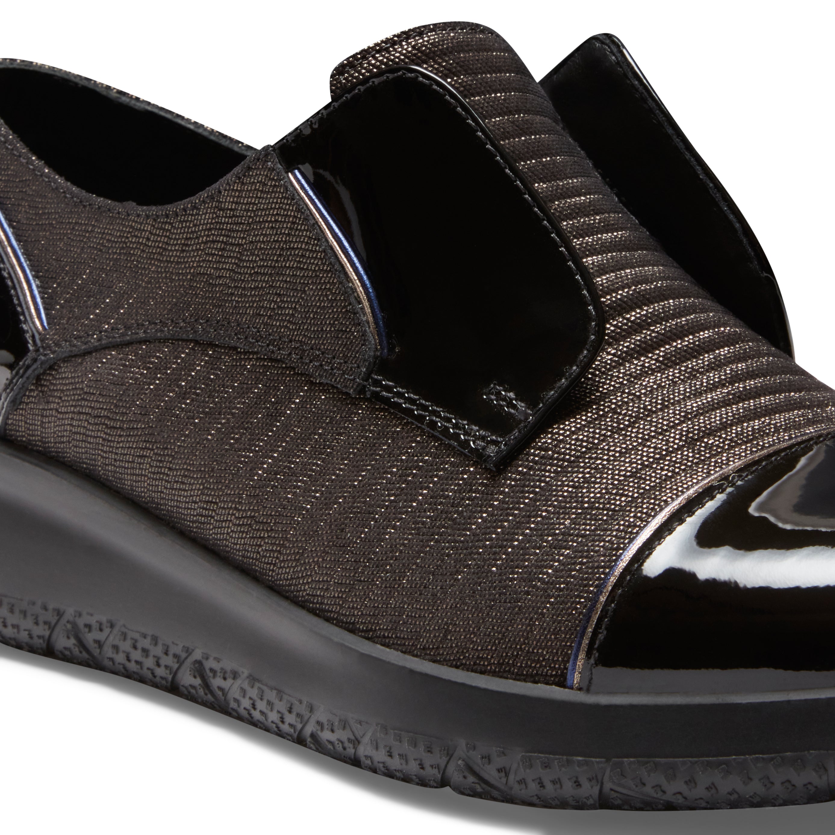 F.lli Rossetti One 77115 sneakers donna nero suede vernice