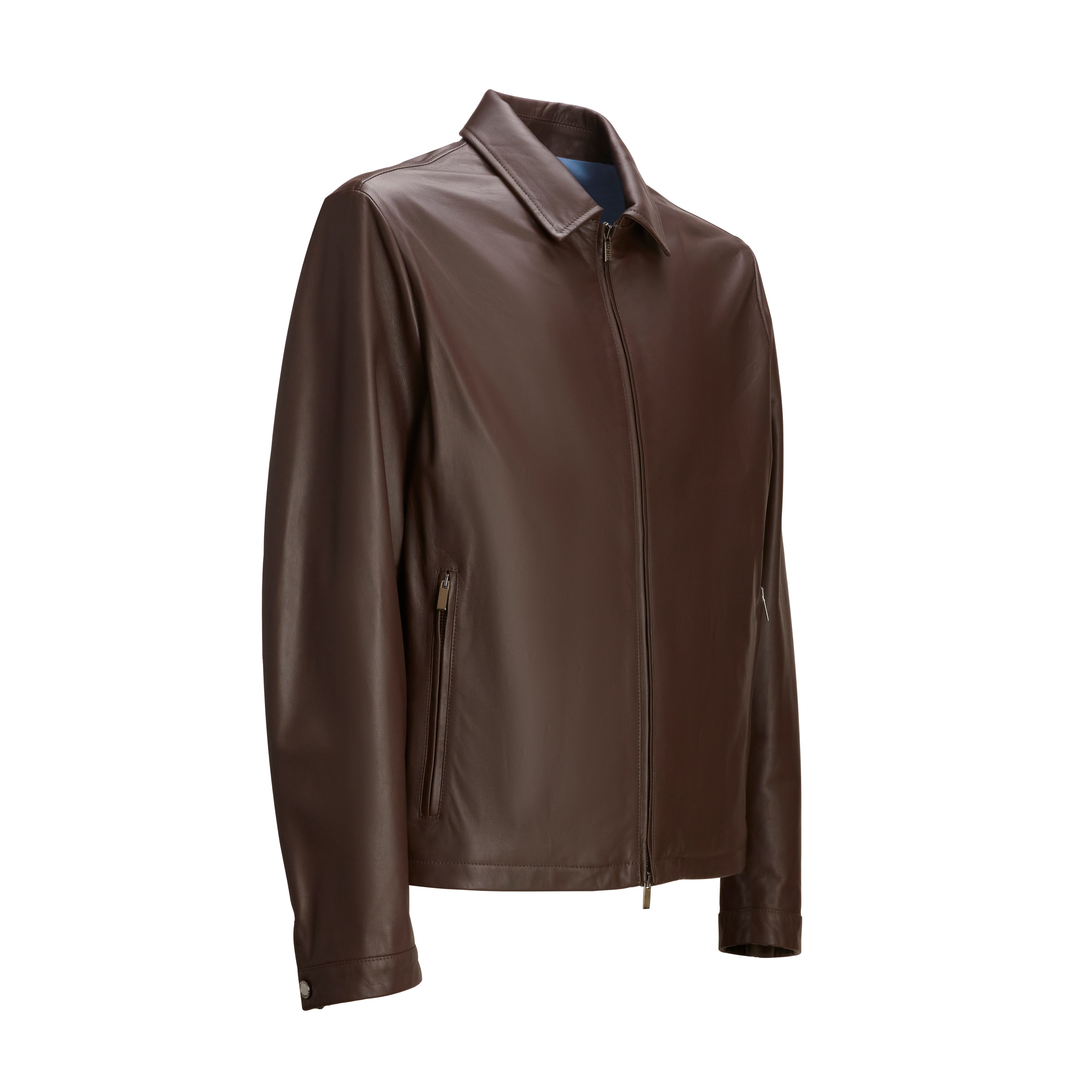 F.lli Rossetti 99791 giubbino uomo marrone nappa
