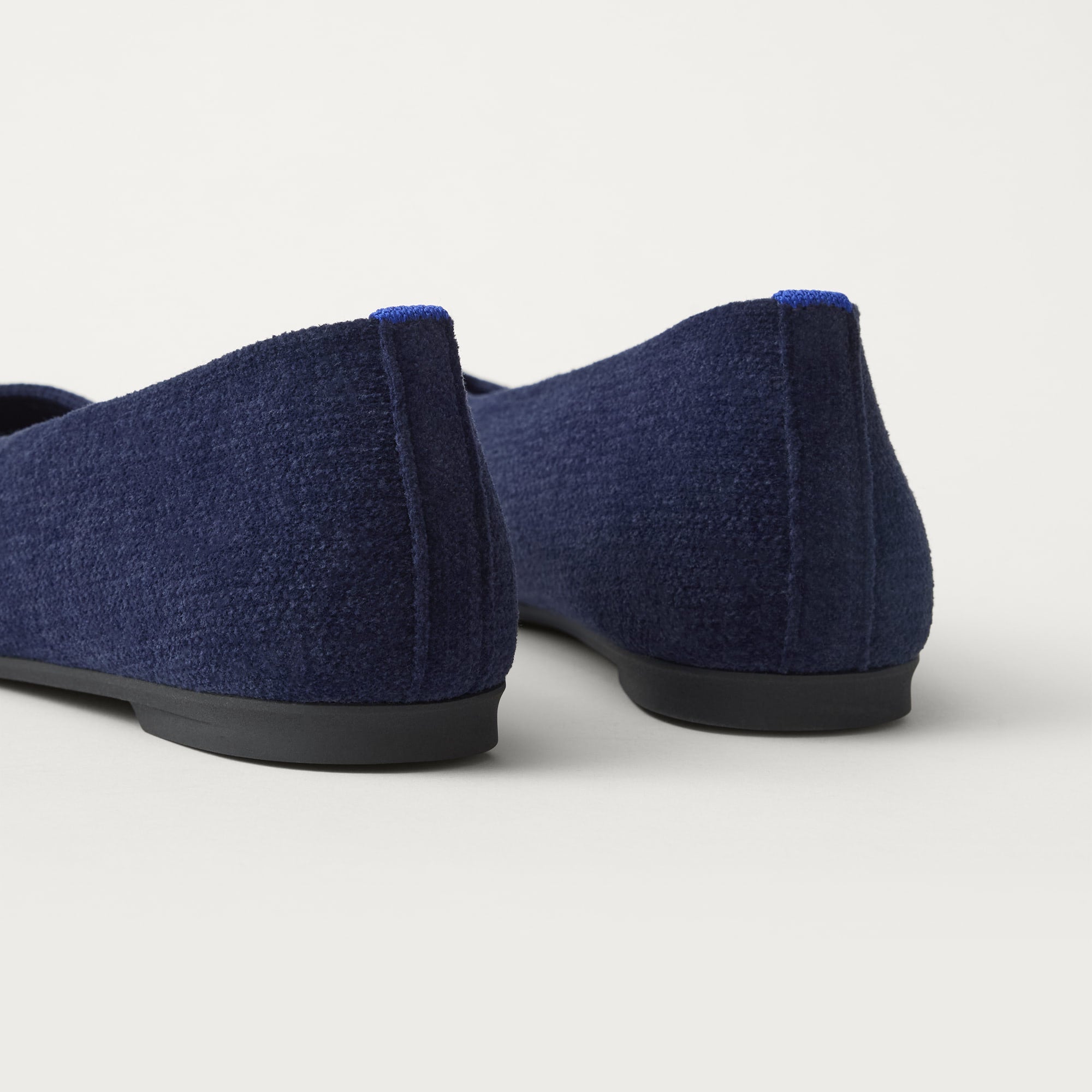 Rothy's The Max Square Ballerina ballerine navy blu punta quadrata