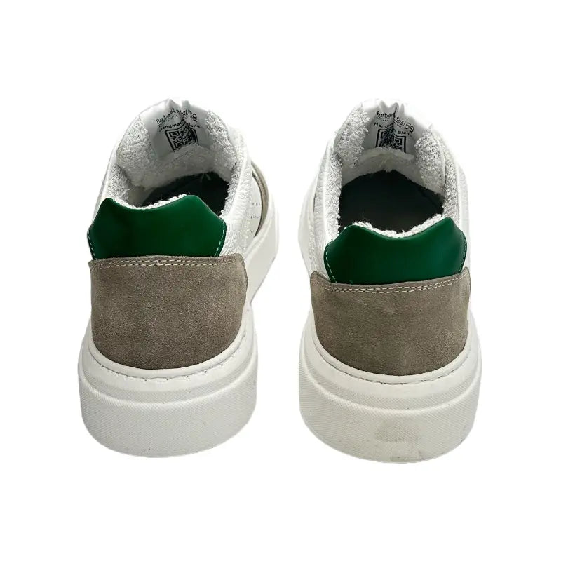 Sandro Barbera B68 Materia Green Sneaker Bianco Verde