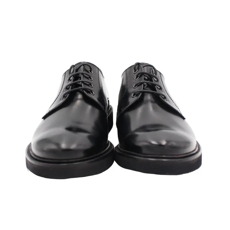 Sandro Barbera 1264 derby uomo nero vitello Vibram