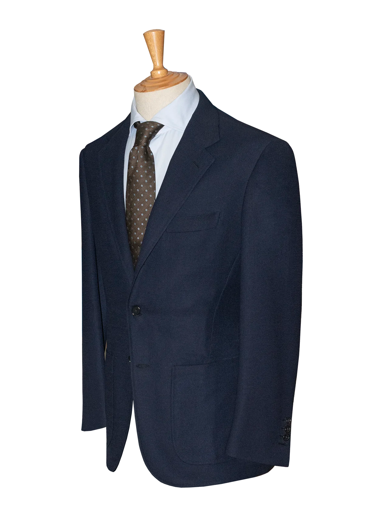 Stefano Bemer Blazers SV2101 Giacca Lana Blu Taglia 50