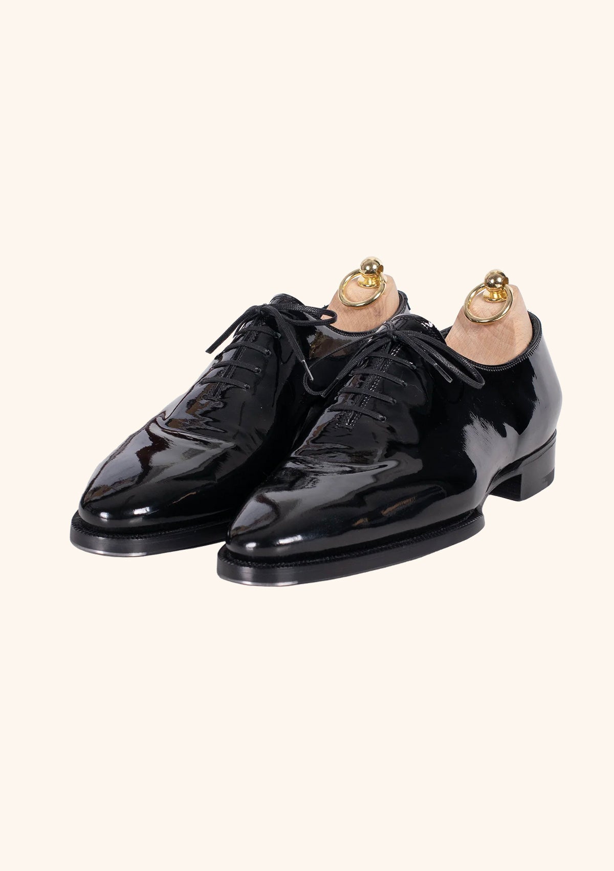 Stefano Bemer Oxfords T6310 stringate vernice nere 42