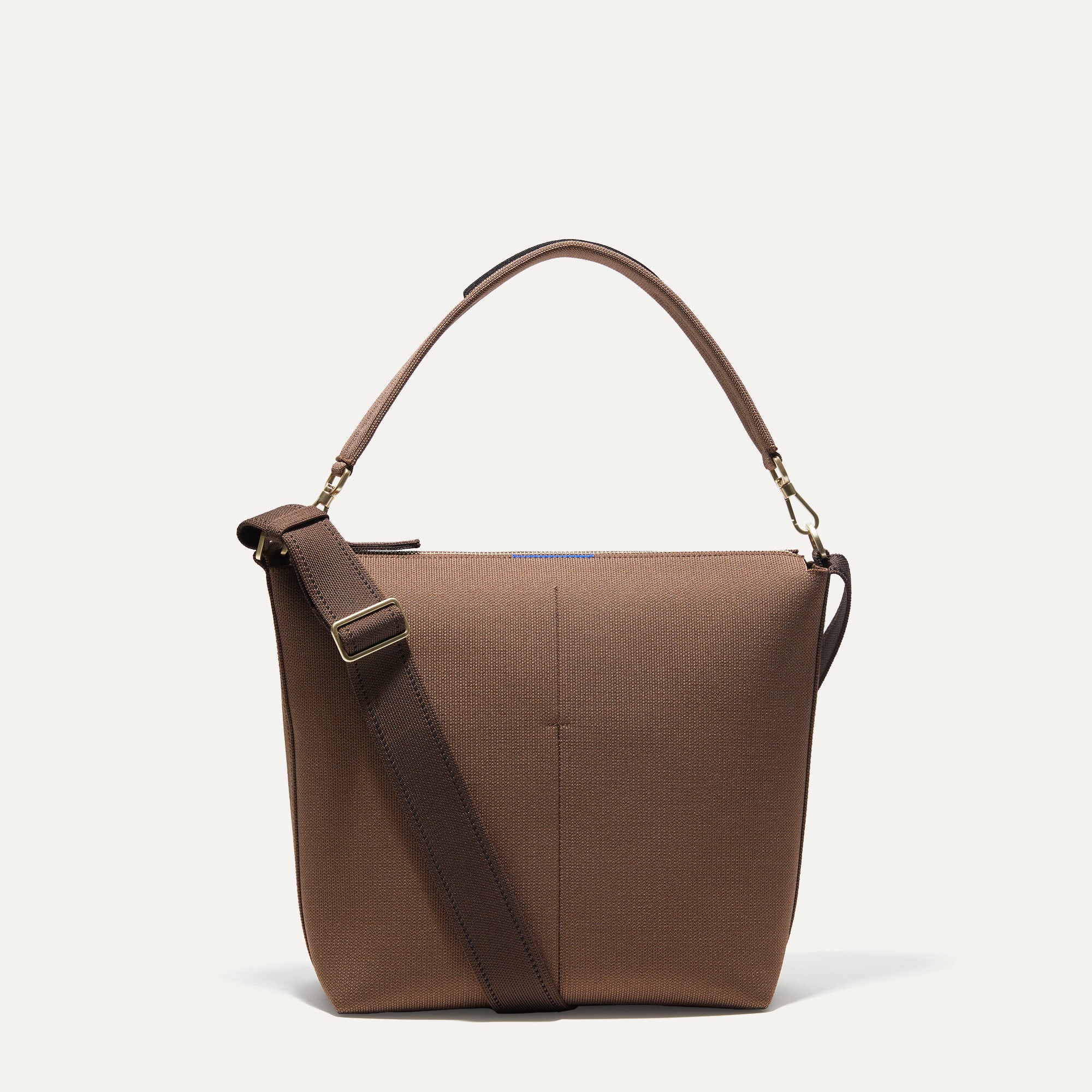Rothy's Mini Zip Bucket borsa secchiello Knot Brown