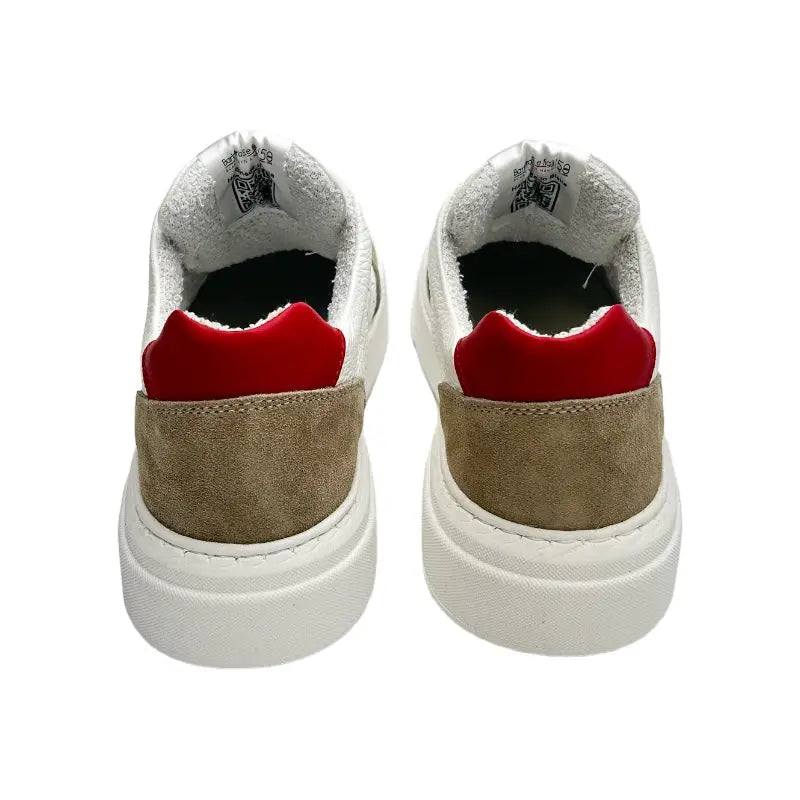 Sandro Barbera B68 Materia Red Sneakers Biancorosso