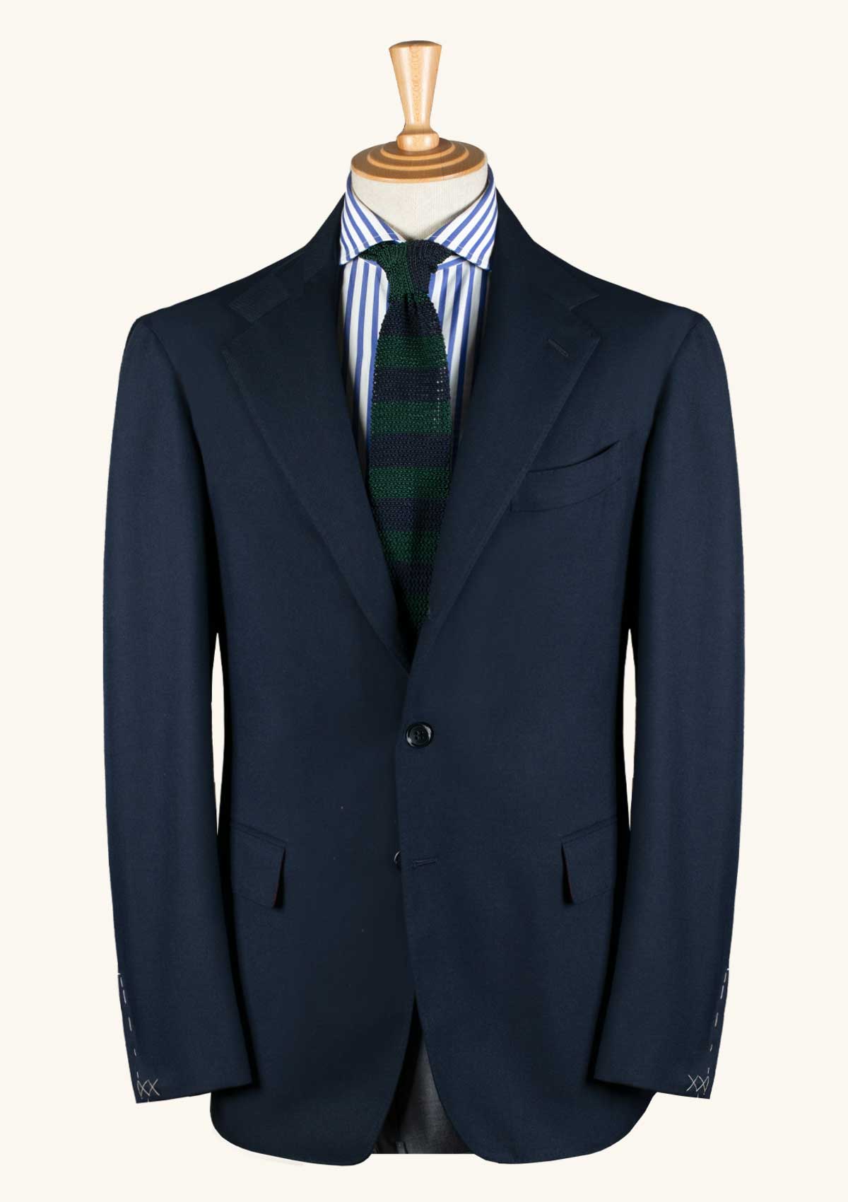 Stefano Bemer Blazers SV2093 blazer blu lana destrutturato