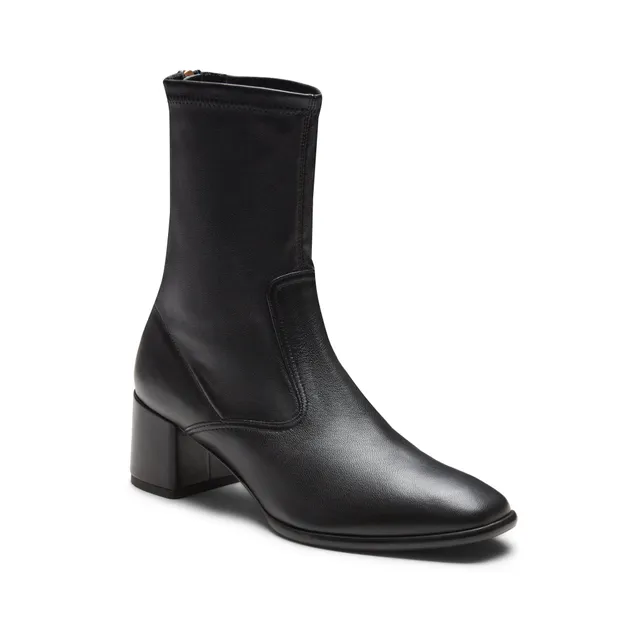F.lli Rossetti 66085 stivaletto donna nero pelle tacco 50