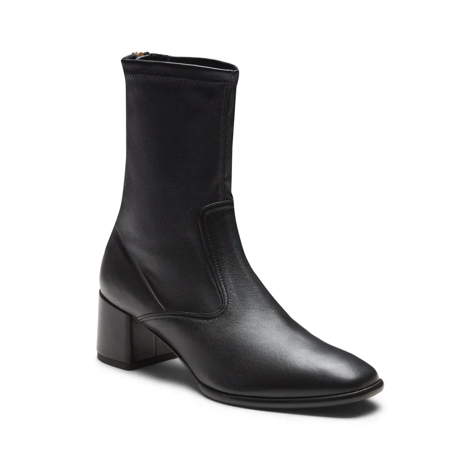 F.lli Rossetti 66085 stivaletto donna nero pelle tacco 50