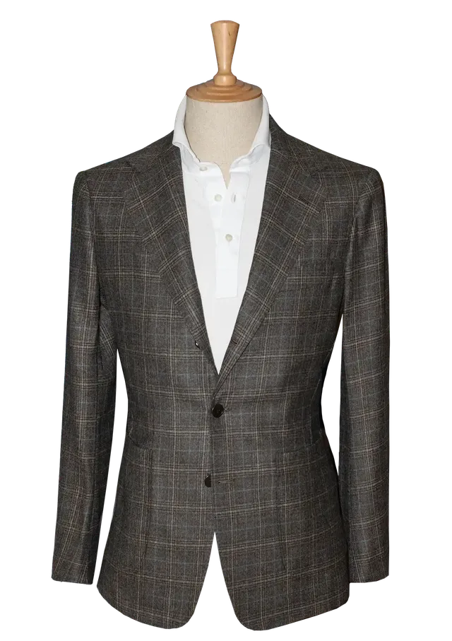 Stefano Bemer Blazers SV2117 giacca taupe principe di Galles