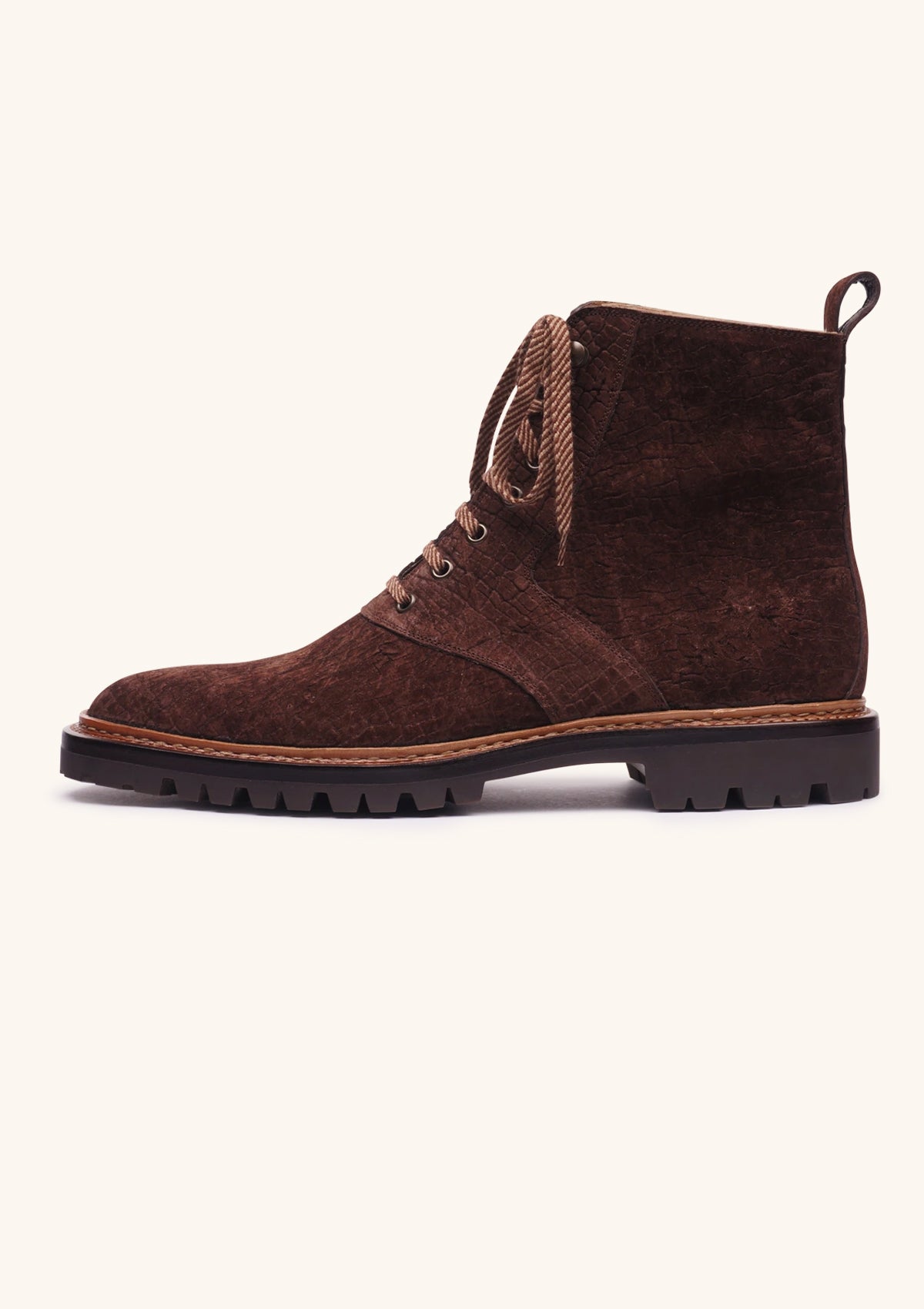 Stefano Bemer Boots C7500V2 stivali pelle marrone 43
