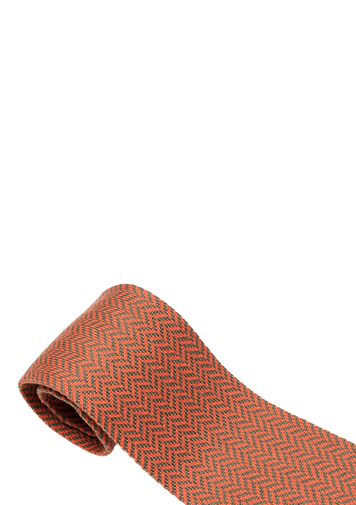 Stefano Bemer Ties cravatta cotone arancione verde