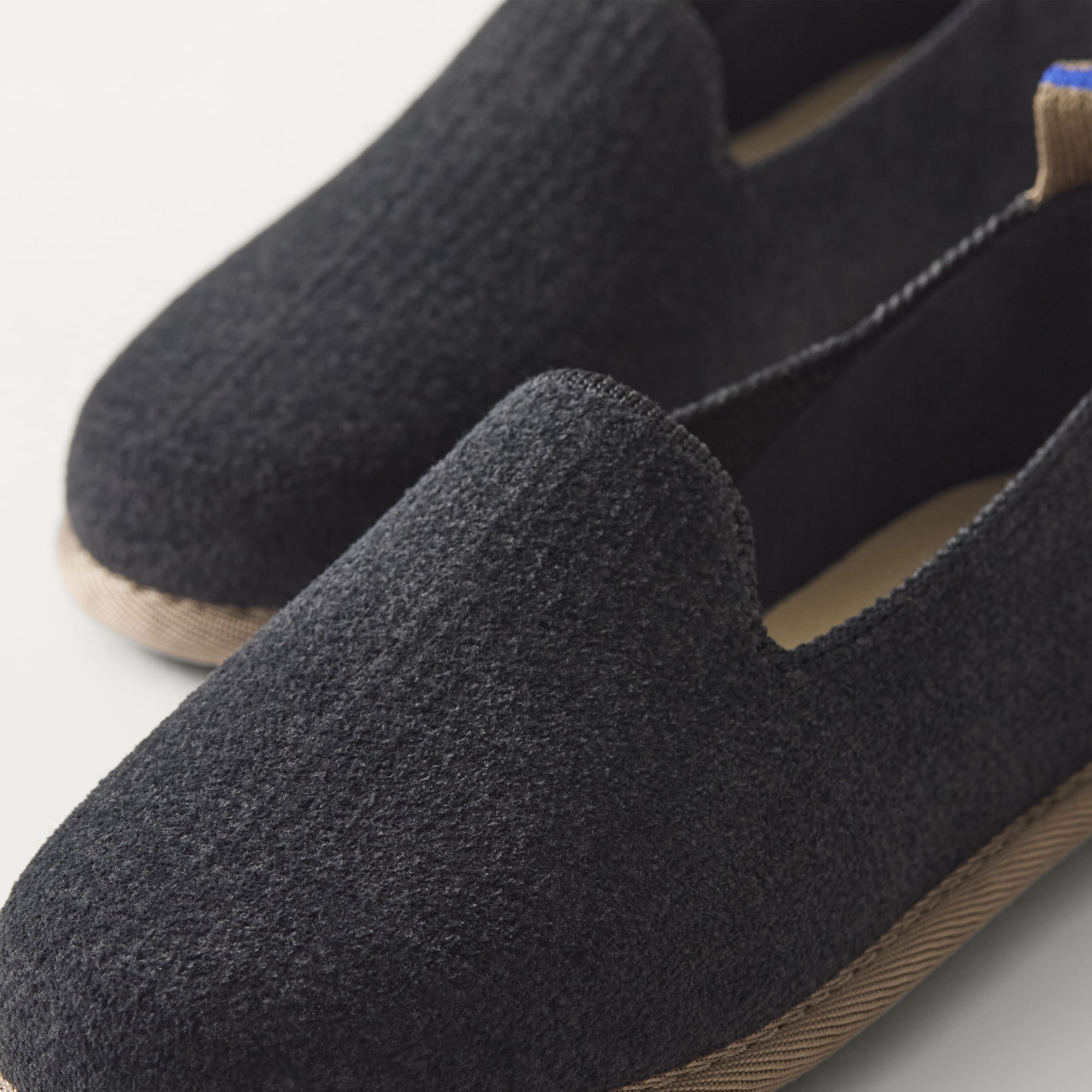 Rothy's The Mini Loafer mocassini bambino ReVelvet Black antiscivolo
